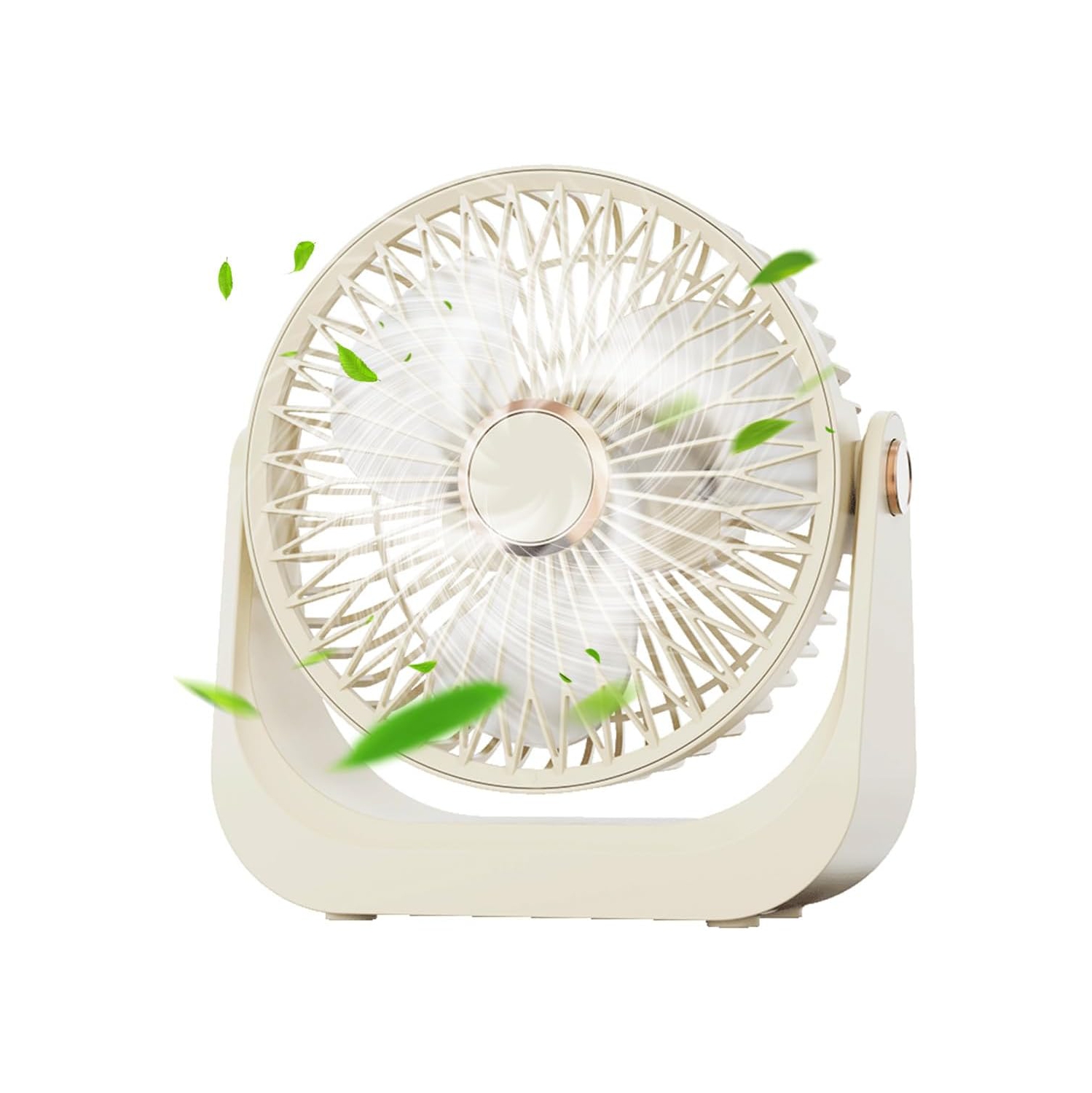 Air Circulation Fan - Ultra Quiet, Powerful, Three-Speed ​​Adjustable, 360° Tilt, Portable Mini Desk Fan for Office/Home/Car/Travel,