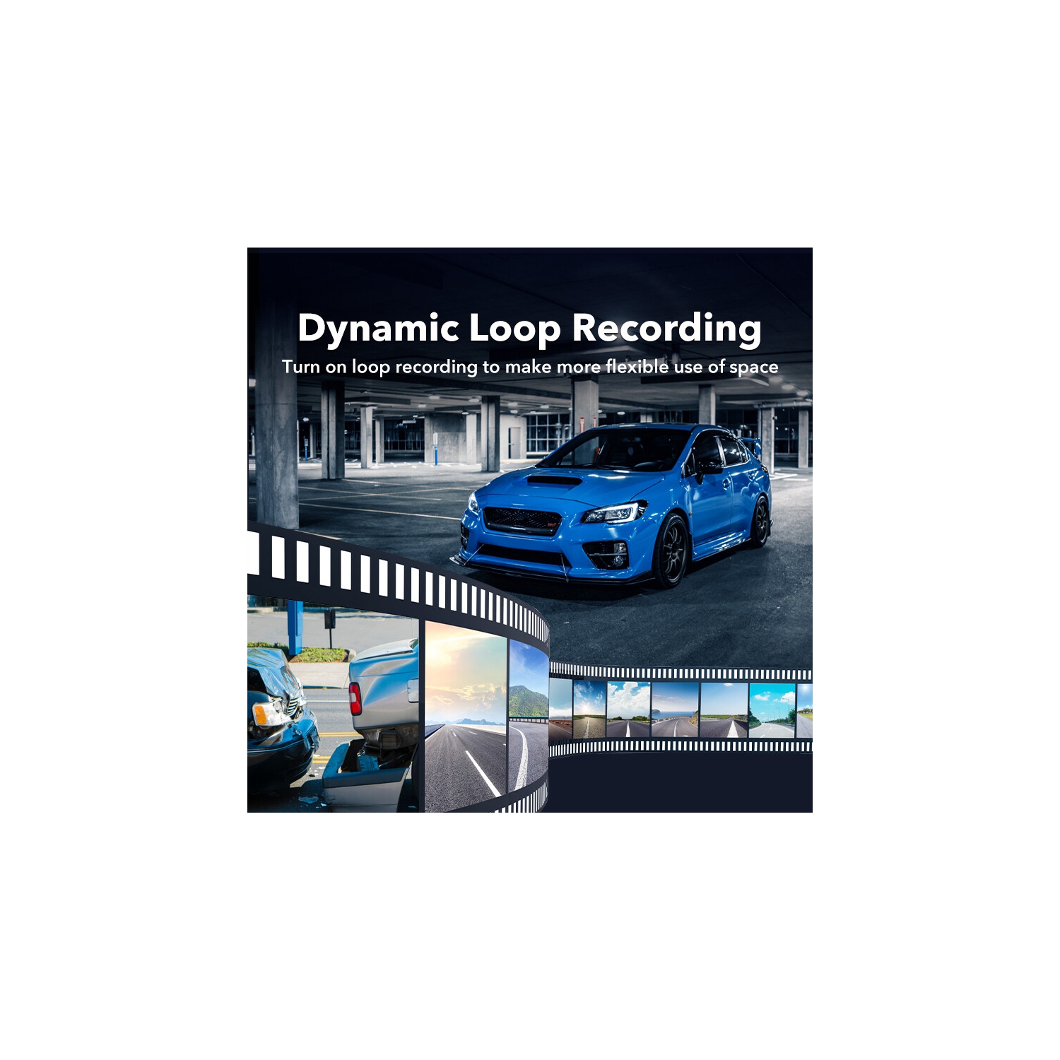 REDTIGER 4K Dash Cam Front and Rear,Built-in WiFi GPS 4K+1080P Dual Dash Camera for Cars,3.18 inch Display Dashcam,170° Wide Angle Dashboard Camera