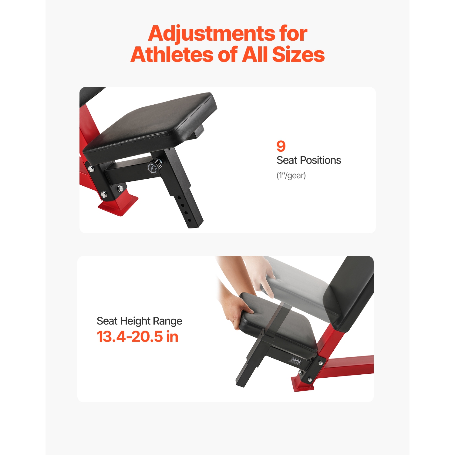 VEVOR 450 LBS Incline Chest Fly and Rear Delt Fly Machine, Adjustable Fitness Chest Bench Set, Home Gym Equipment for Upper Body Strength Training