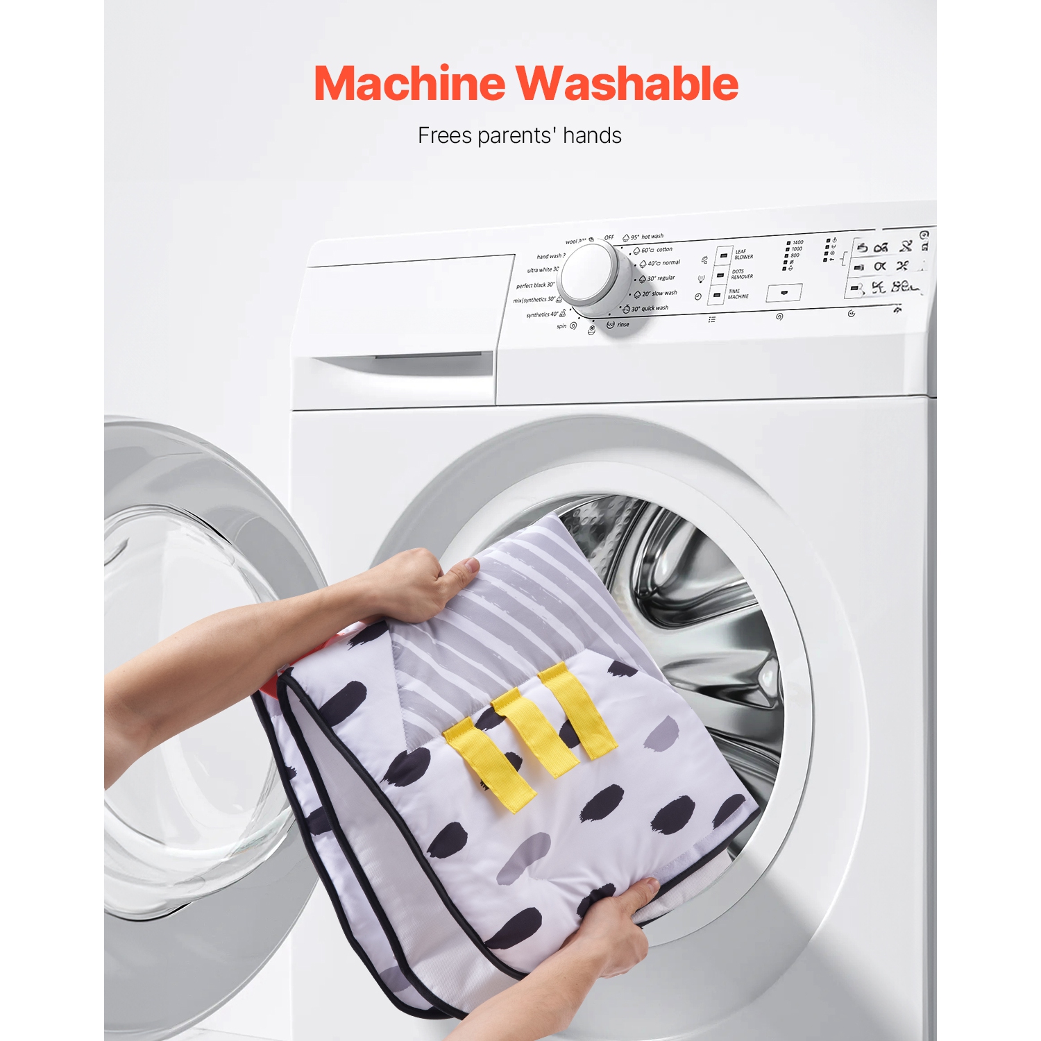 VEVOR 0-18 Month Baby Play Gym Mat, Tummy Time Mat with 6 Sensory Toys, Baby Activity Mat with 2 Touch Balls & Soft Fabric for Sensory & Motor Skill