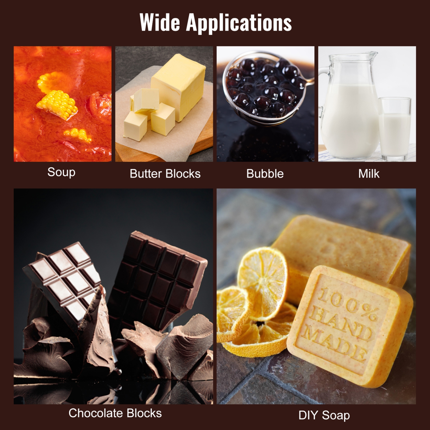 VEVOR 1500W, 17.6 Lbs 2 Tanks Chocolate Tempering Machine, Chocolate Melting Pot TEMP Control 86~185℉, Stainless Steel Electric Commercial Food