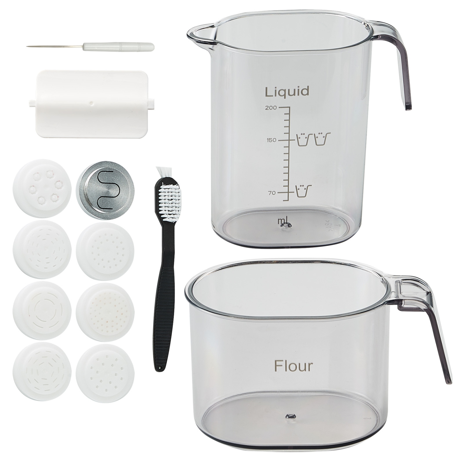 VEVOR 150W Electric Pasta Maker, Automatic Noodle Maker Machine with 8 Pasta Shapes, 4 Intelligent Modes, 500g Flour Capacity Pasta Maker Machine