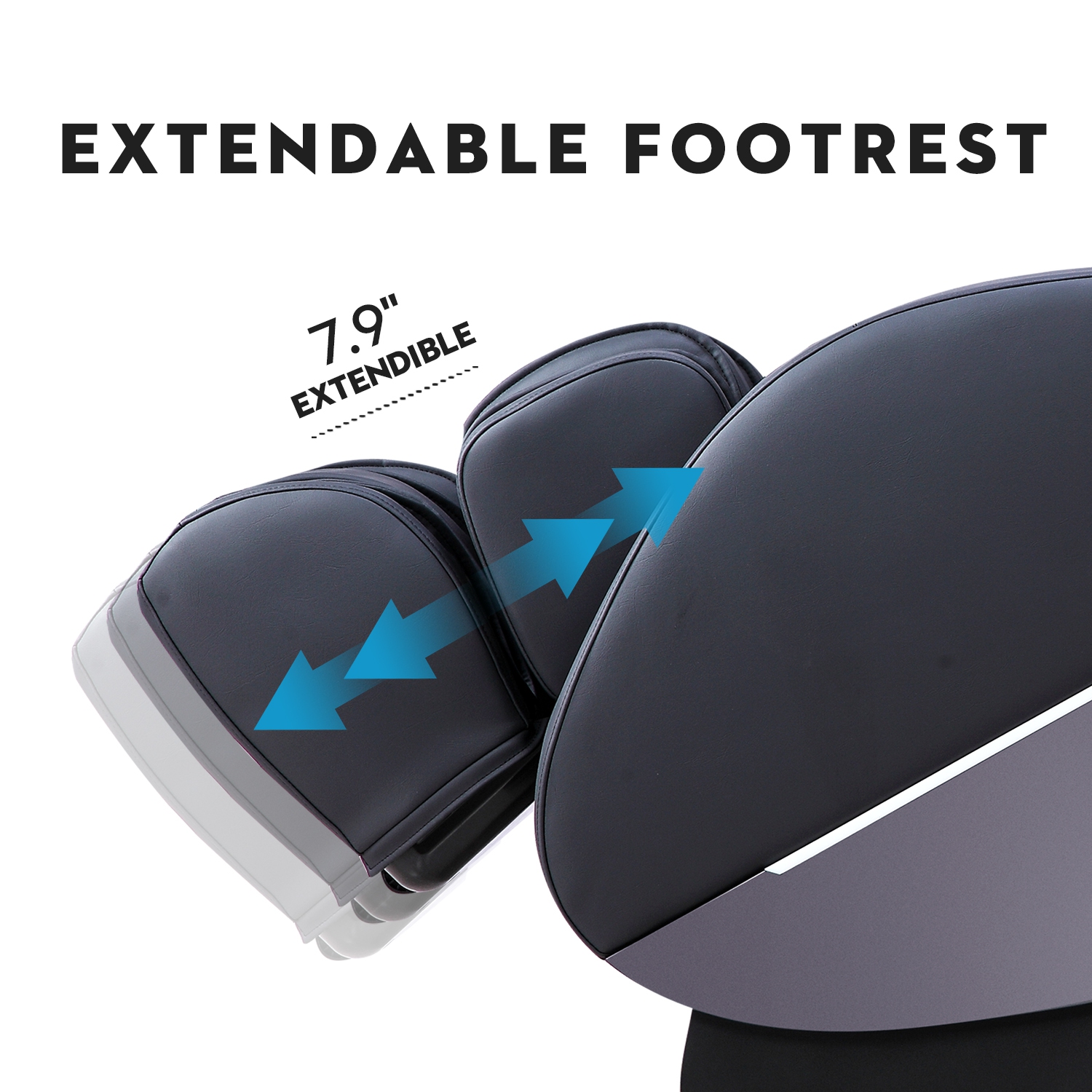 Boîte ouverte - Fauteuil de massage inclinable Track Zero Gravity MassaMAX 2025 A303 SL