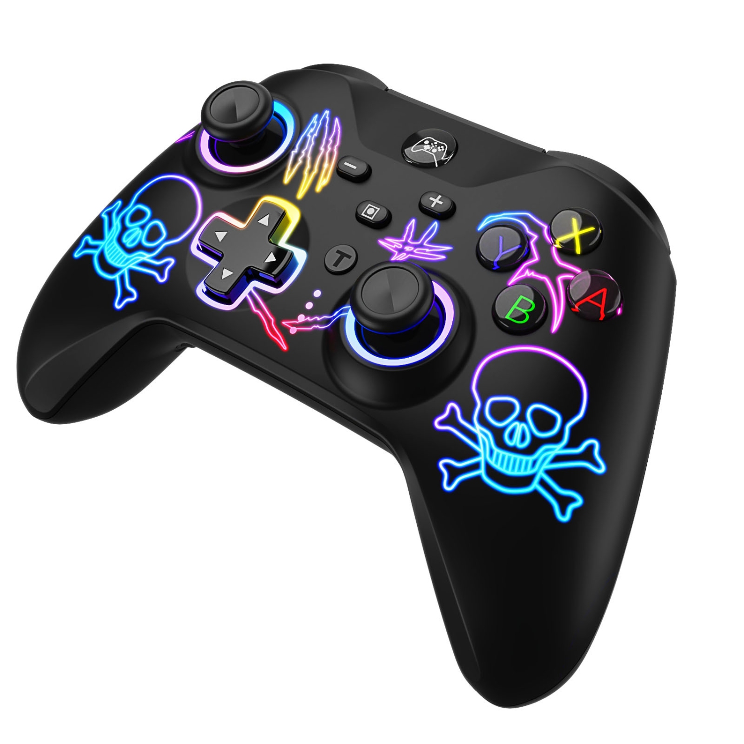 Switch wireless game controller with light Hall trigger wake-up detonation computer controller, suitable for all Switch consoles, PC, Android systems