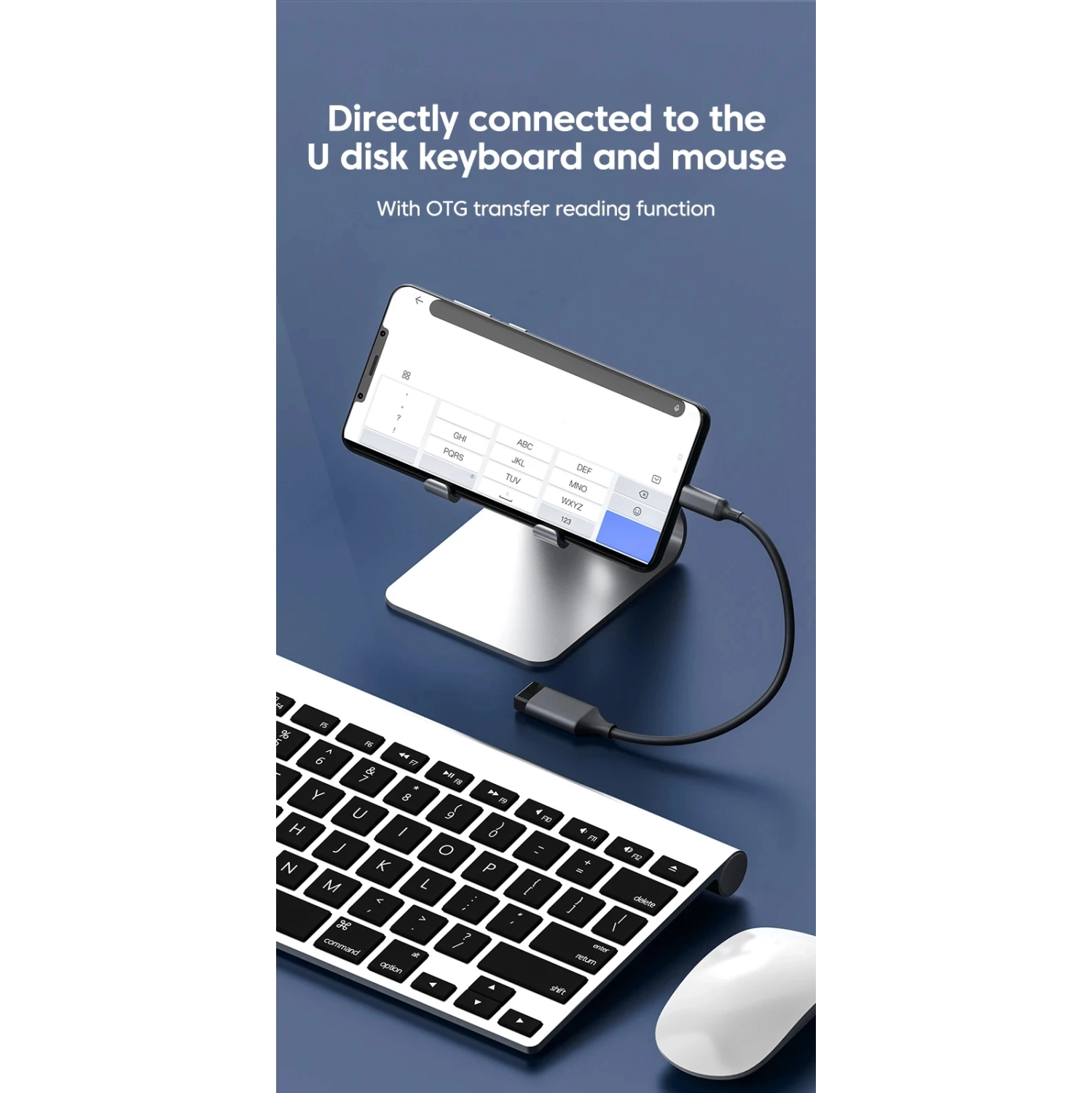 Adapté pour le téléphone mobile Huawei Samsung Adaptateur OTG Type-C à USB3.0 Câble adaptateur convertisseur d'extension d'ordinateur