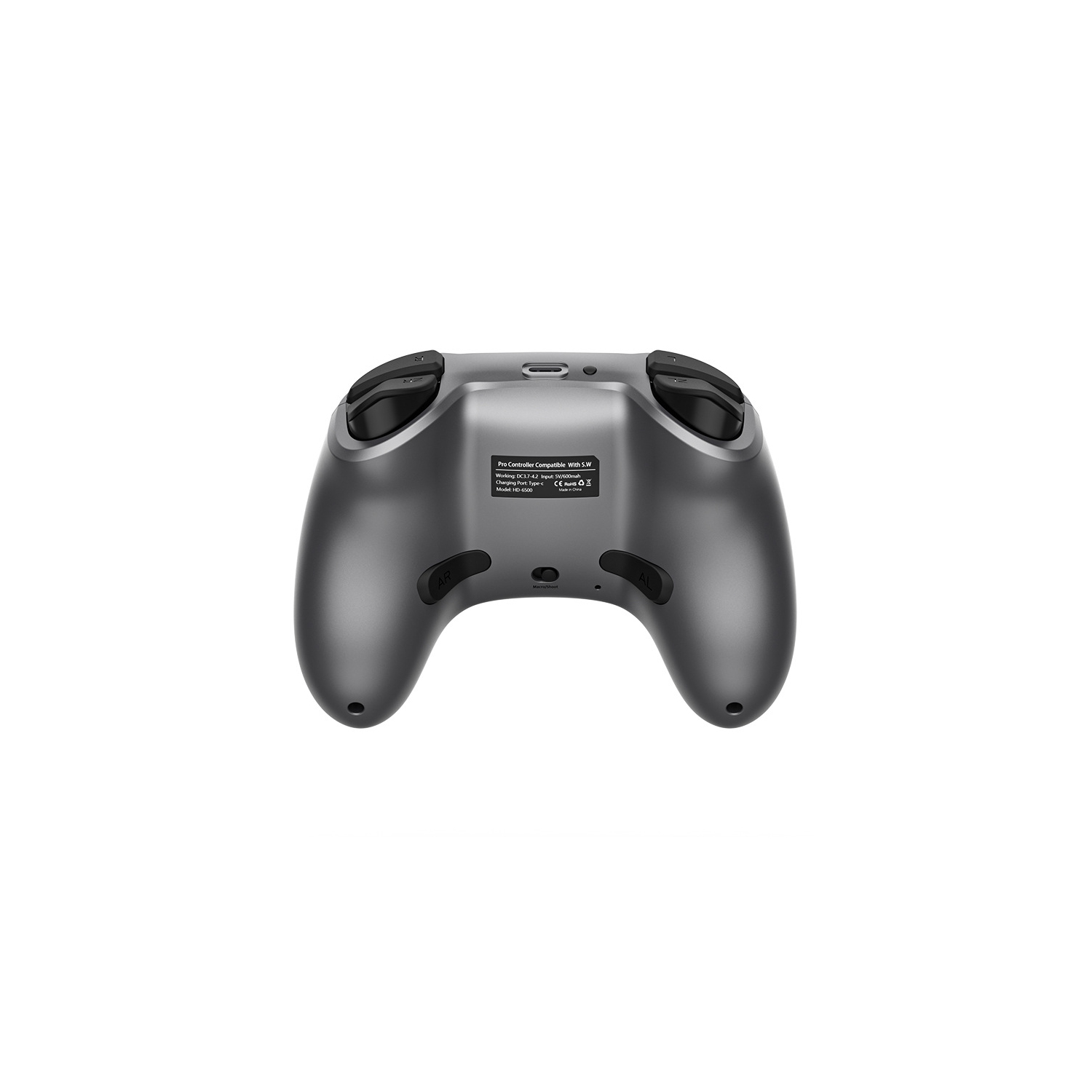 IOS controller compatible with Nintendo switch 2 windows computer mac bluetooth pro game controller light adjustment, vibration adjustment - pink