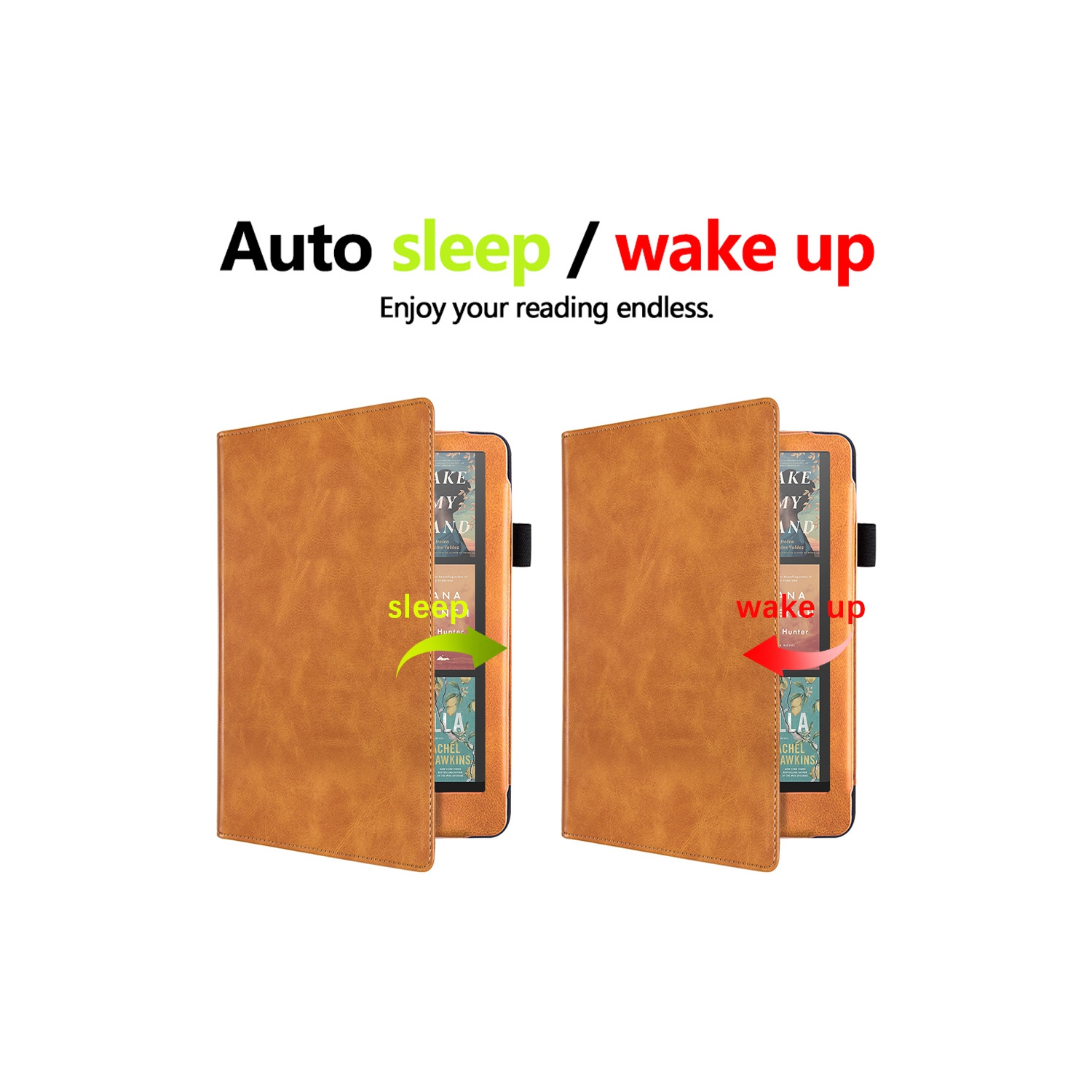 Protective Case Suitable for 7" Kindle Paperwhite 2024 12th Generation,Hand Strap Stand Cover Sleeve Suitable for Kindle Colorsoft,Hand Rest Bracket