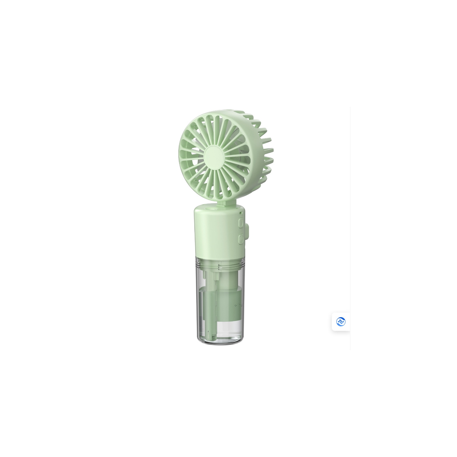 Handheld spray fan Multifunctional desktop folding small fan spray humidifier Outdoor handheld hanging neck spray fan F2 folding spray fan