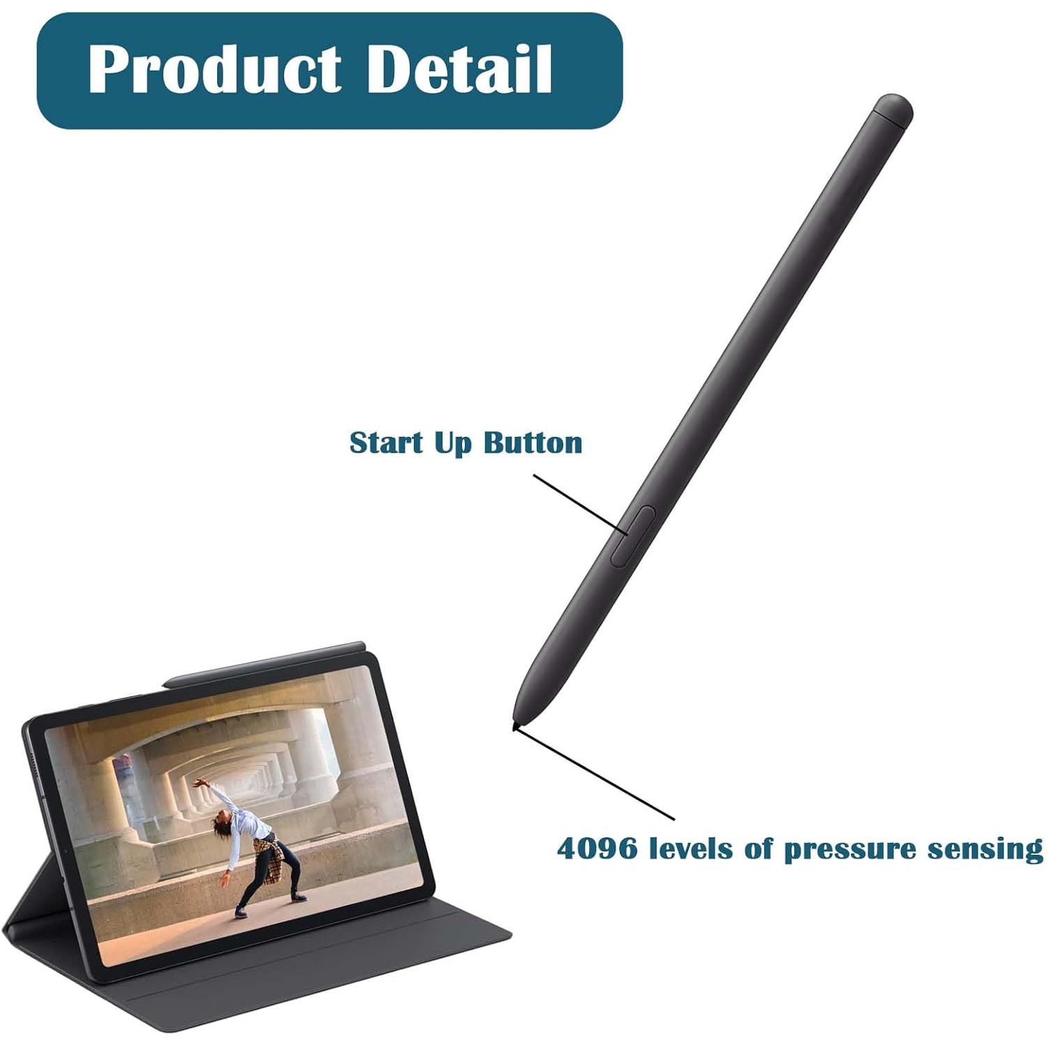 2 Pcs Tab S6 Lite Stylus Pen Replacement for Samsung Galaxy S6 Tab S6 Lite Stylus S6 Pen Touch Pen S Pen Replacement Tab S6 NoBluetooth(Black)