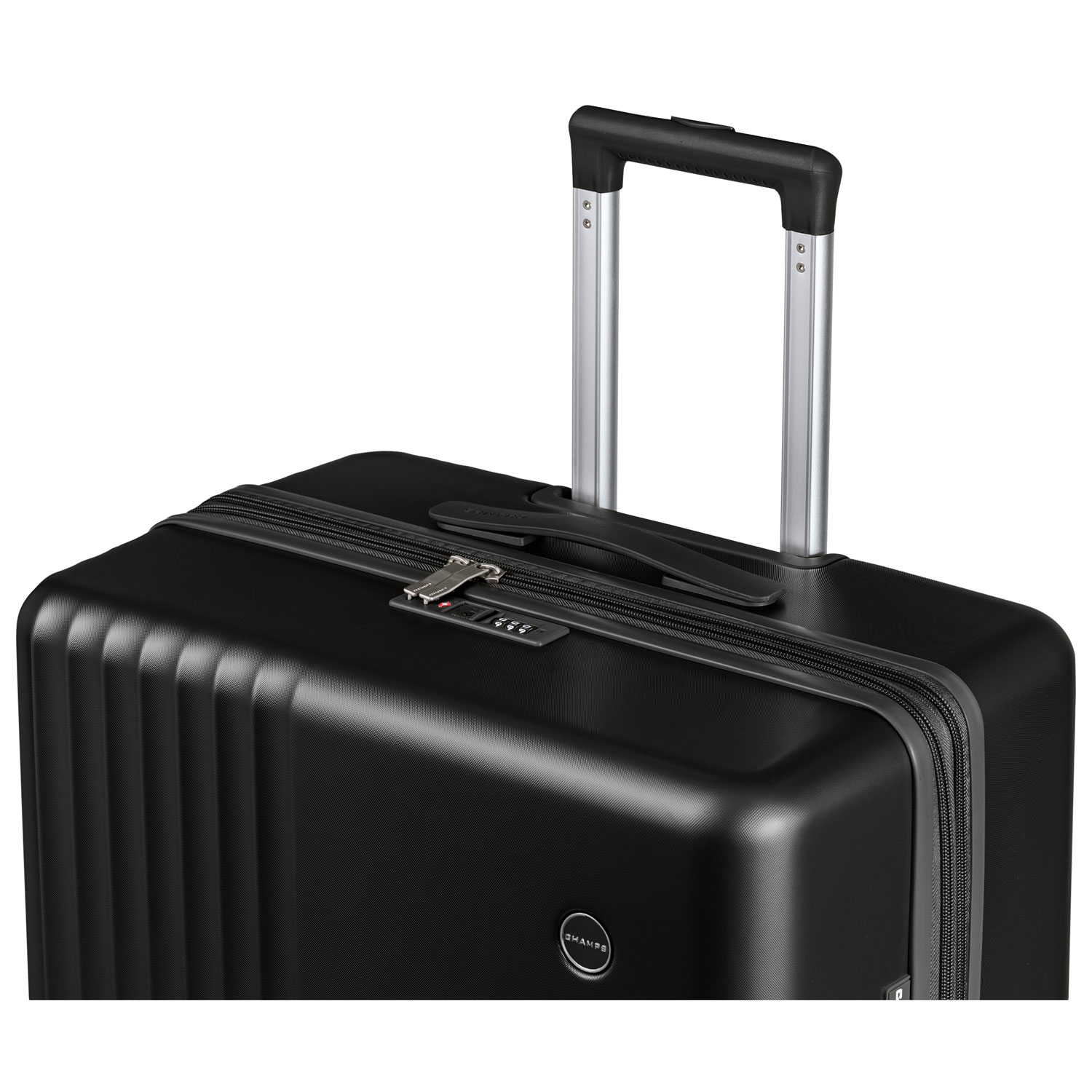 Ensemble de 3 valises rigides extensibles Velora de Champs - Noir