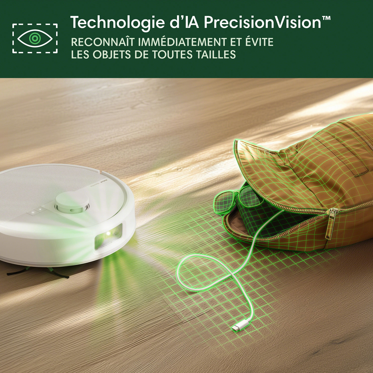 Aspirateur robot Roomba Max 705 Combo avec station AutoEmpty d'iRobot - Blanc