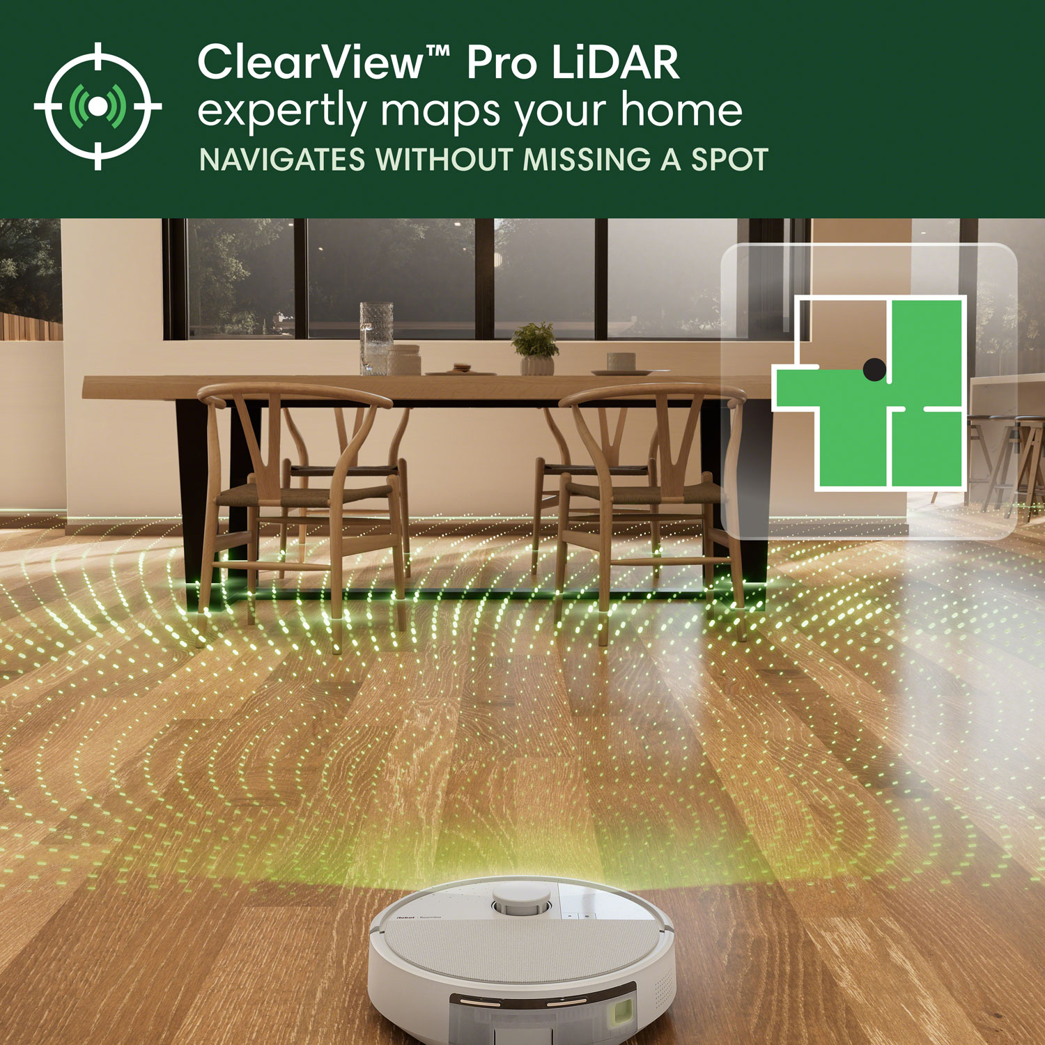 Aspirateur robot Roomba Max 705 Combo avec station AutoEmpty d'iRobot - Blanc