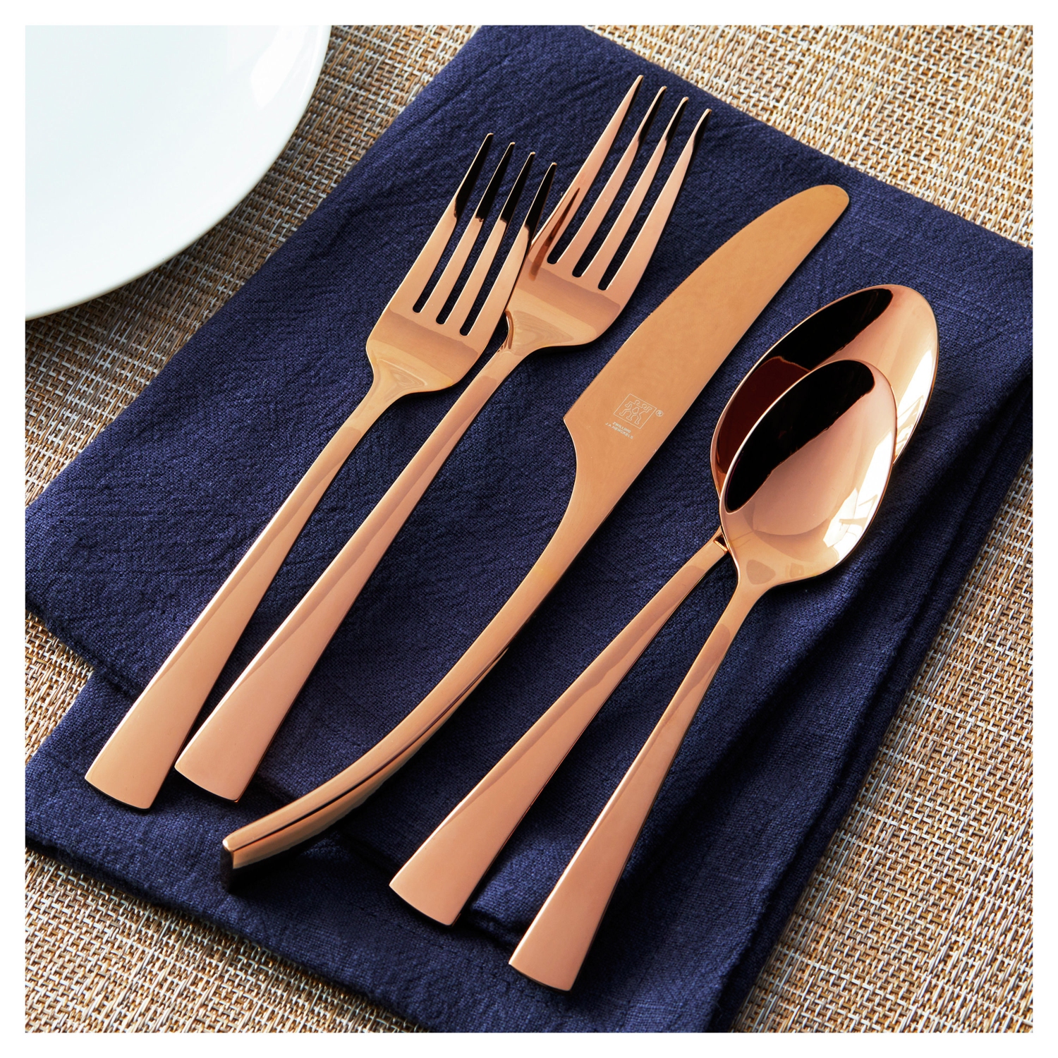 ZWILLING Bellasera – Ensemble de coutellerie 20 pièces poli, rose