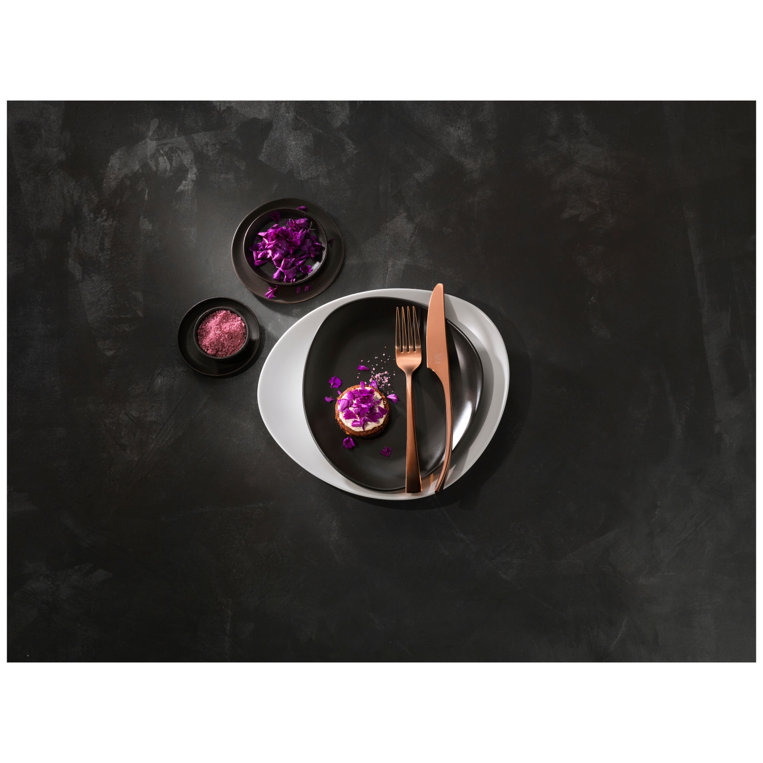 ZWILLING Bellasera – Ensemble de coutellerie 20 pièces poli, rose