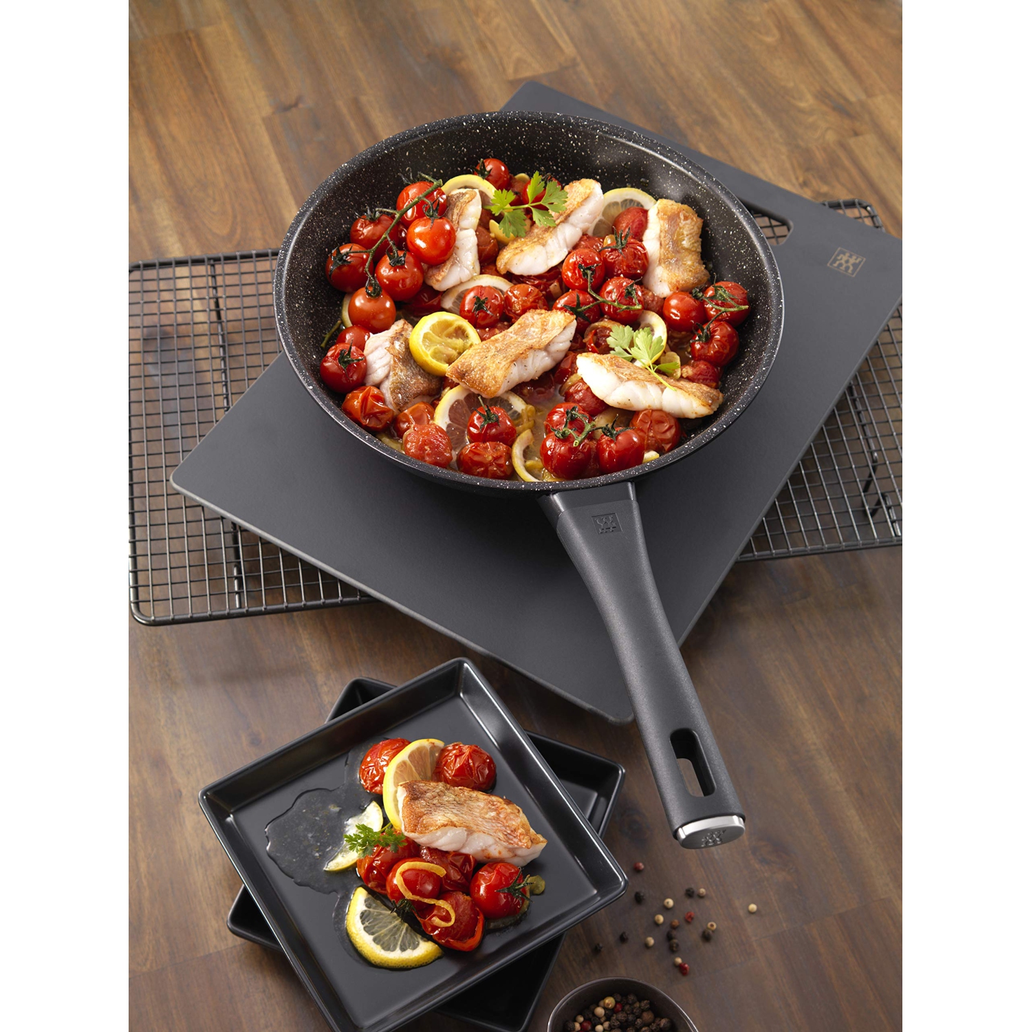 ZWILLING Marquina Plus 24 cm / 9.5 inch Aluminum Frying Pan