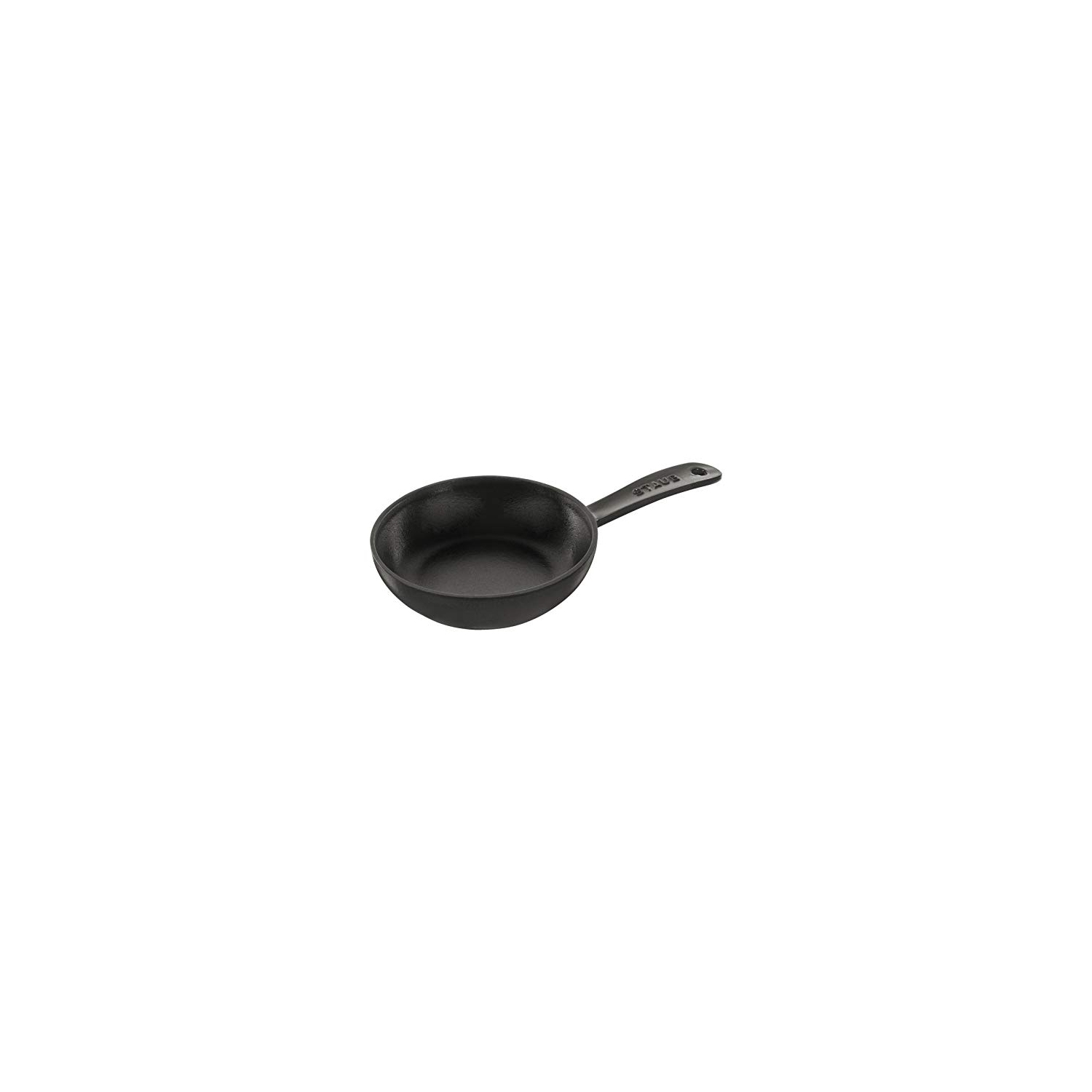 STAUB Pans 16 cm / 6.5 inch Cast Iron Frying Pan, Black