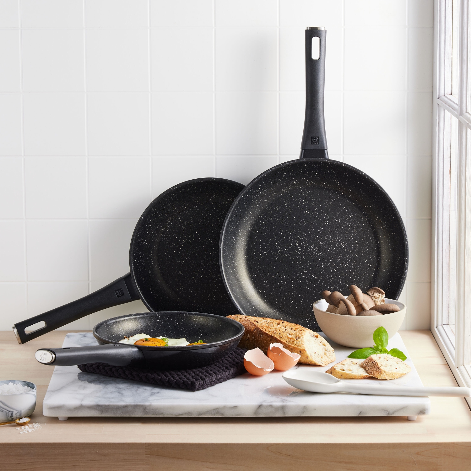 Ensemble de 3 poêles à frire en aluminium Marquina DE ZWILLING