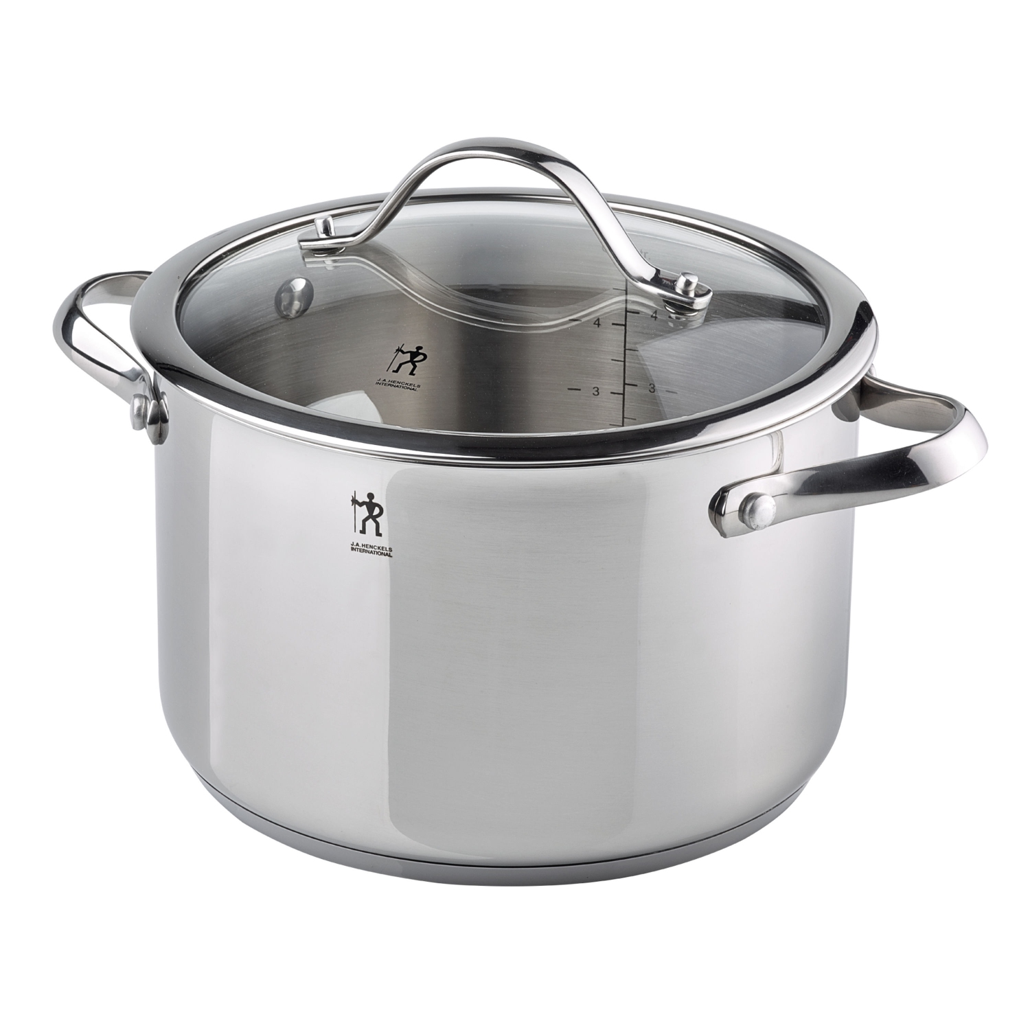 HENCKELS Aragon Pot Set 6 Piece, 18/10 Stainless Steel