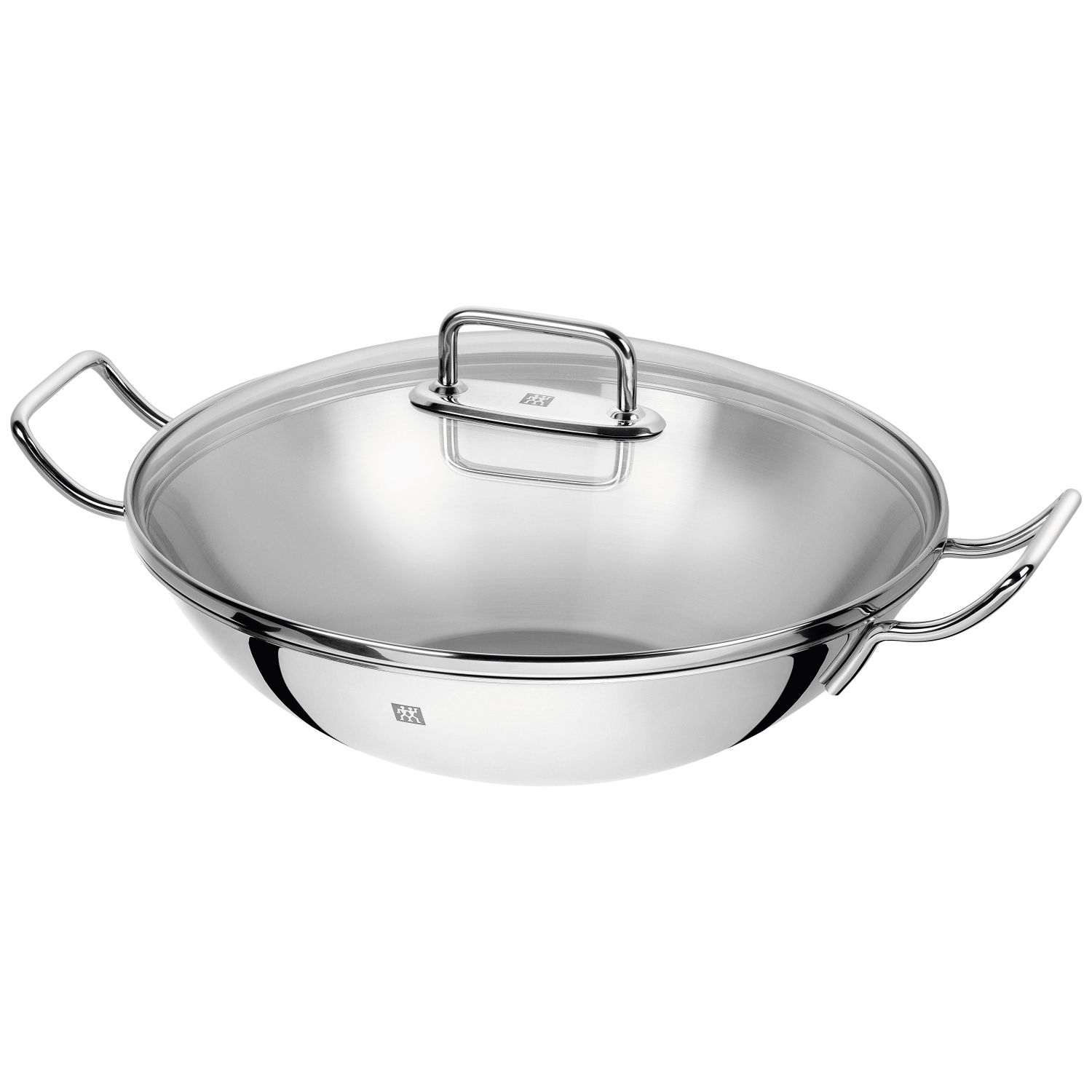 ZWILLING Plus 3 Piece 18/10 Stainless Steel Wok With Steamer And Lid