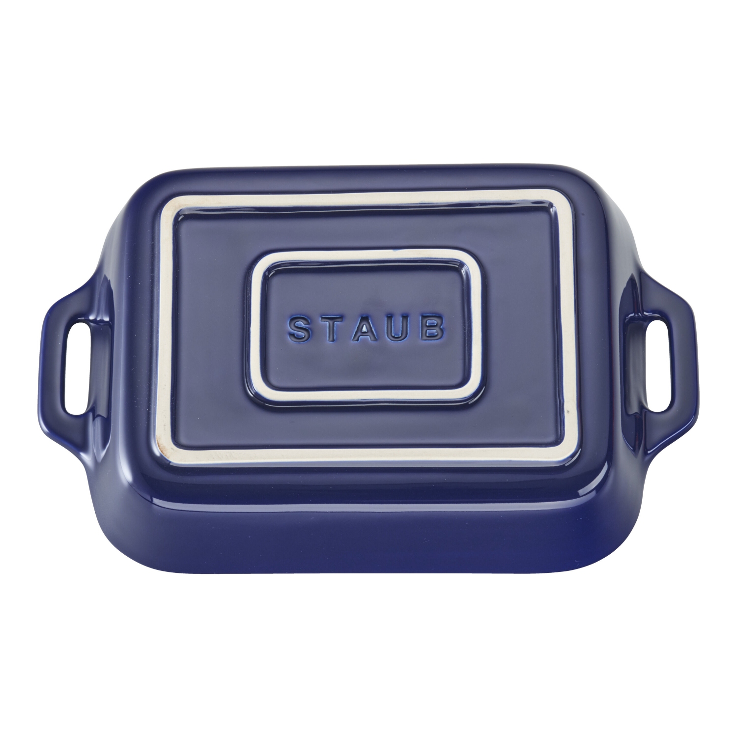 Ensemble de plats de cuisson mixtes Ceramique de STAUB, bleu foncé, 4 pces