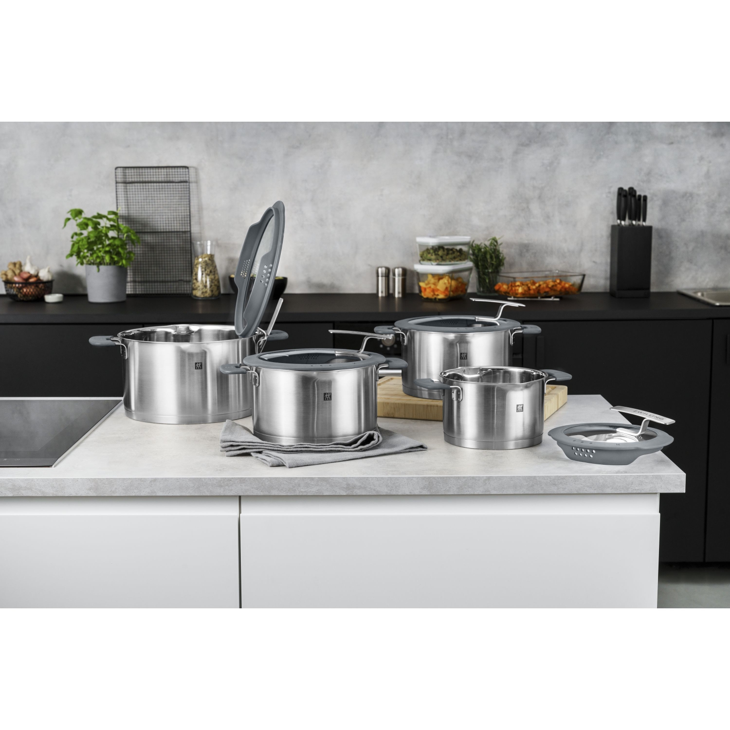 ZWILLING Simplify – Ensemble de casseroles, 9 pièces, acier inoxydable