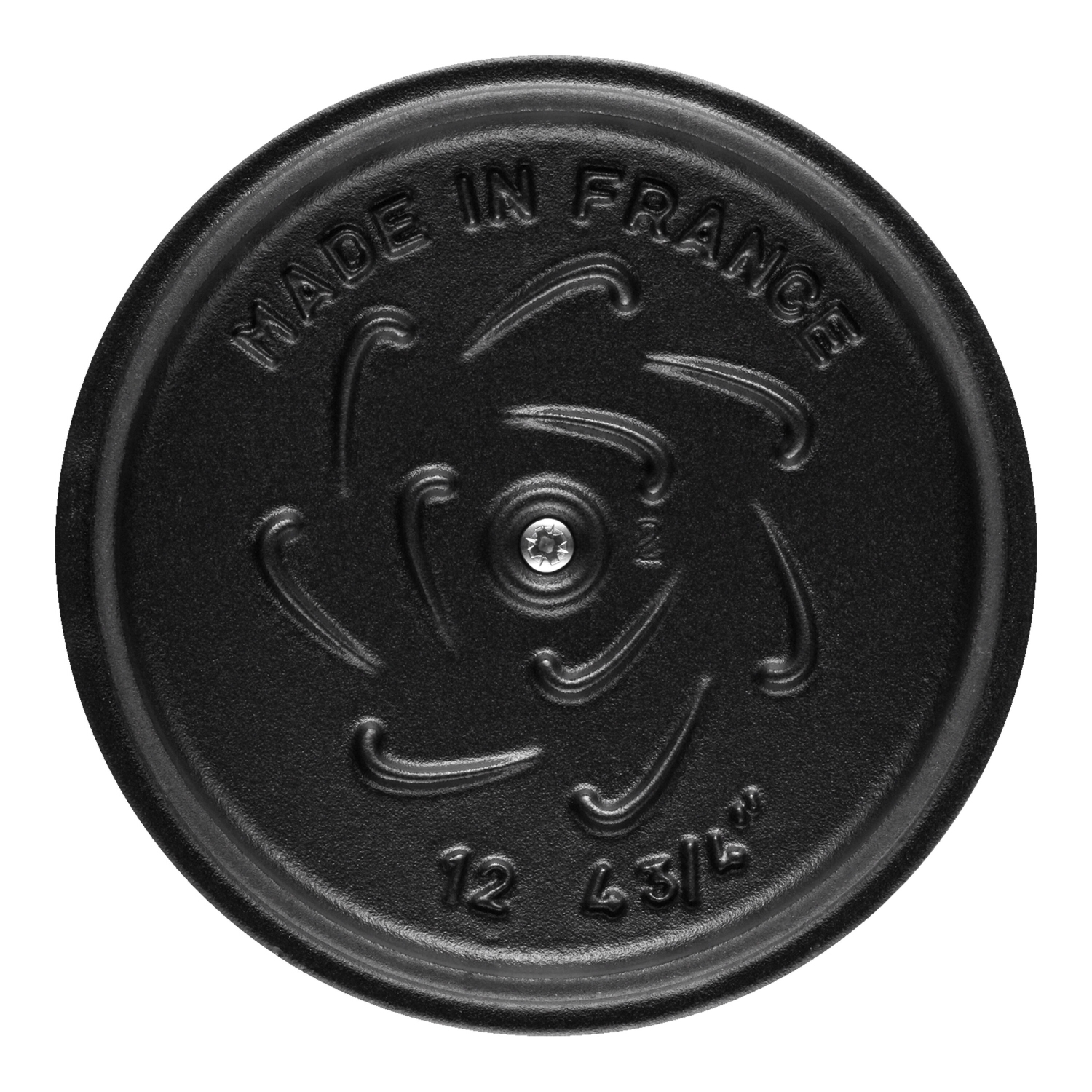 STAUB – Cocotte à riz ronde en fonte La Cocotte 725 mL, noir