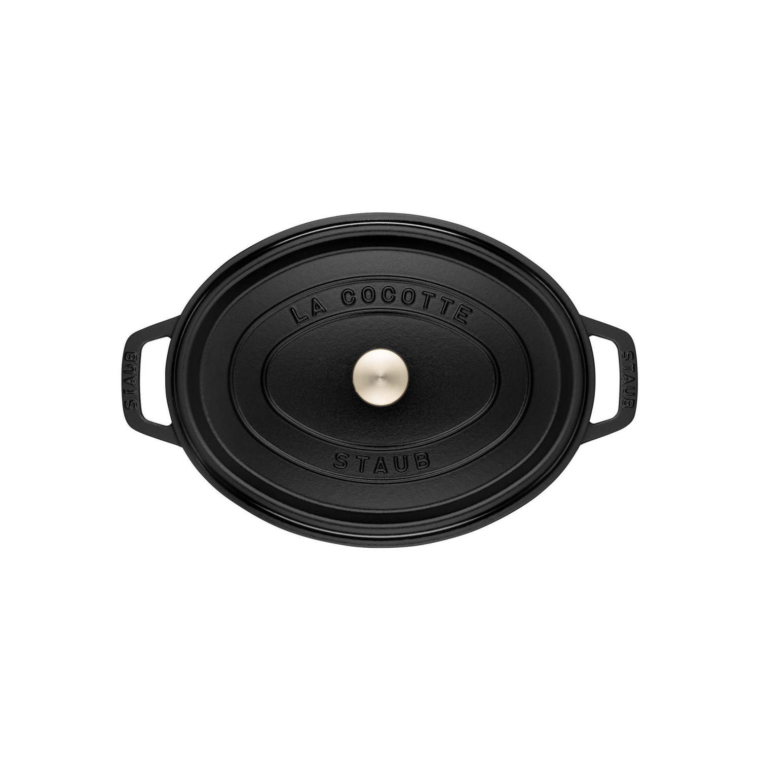 STAUB – Cocotte ovale en fonte La Cocotte 6,75&nbsp;L, noir