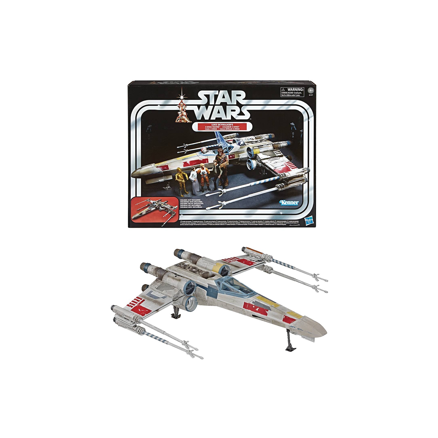 Star Wars Vintage Collection 3.75 Inch Scale Vehicle Figure Exclusive - Luke Skywalker Red X-Wing Fighter Reissue