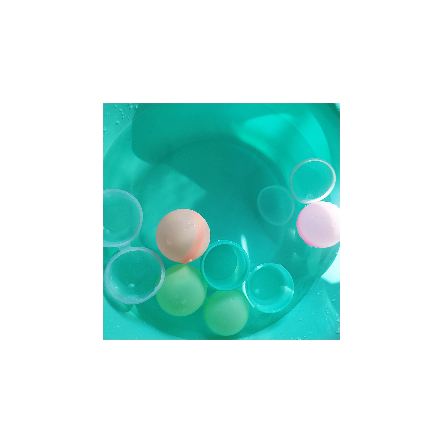 30 morceaux de ballons d'eau réutilisables, jouets d'eau d'été, jouets d'extérieur, jouets de piscine, articles de fête nautique autoscellants Water