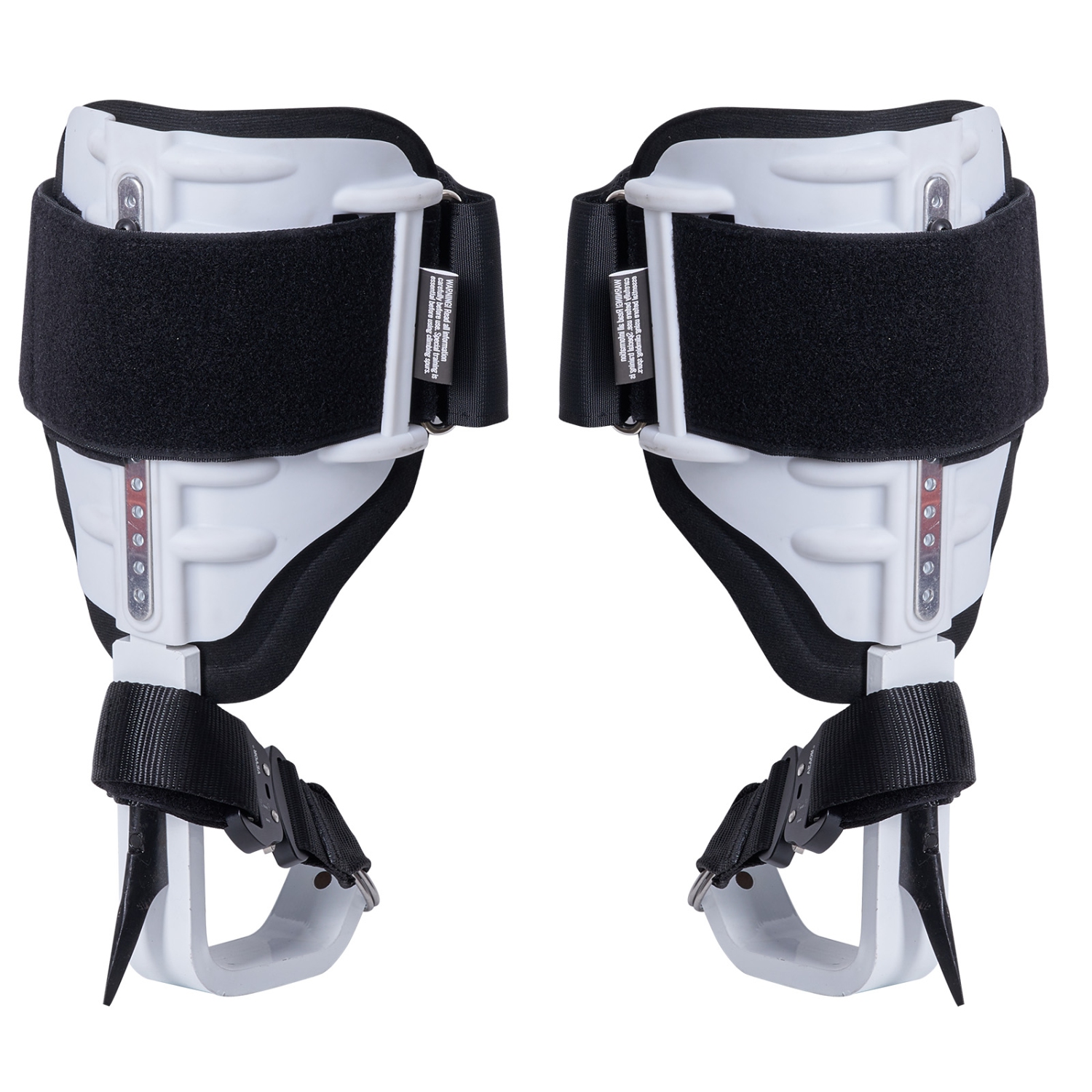 VEVOR 1 Pair Tree Climbing Spikes, Aluminum Climbing Spurs, 350lbs Load Capacity Tree Climbing Gear with Straps and Spike Protectors, Arborist