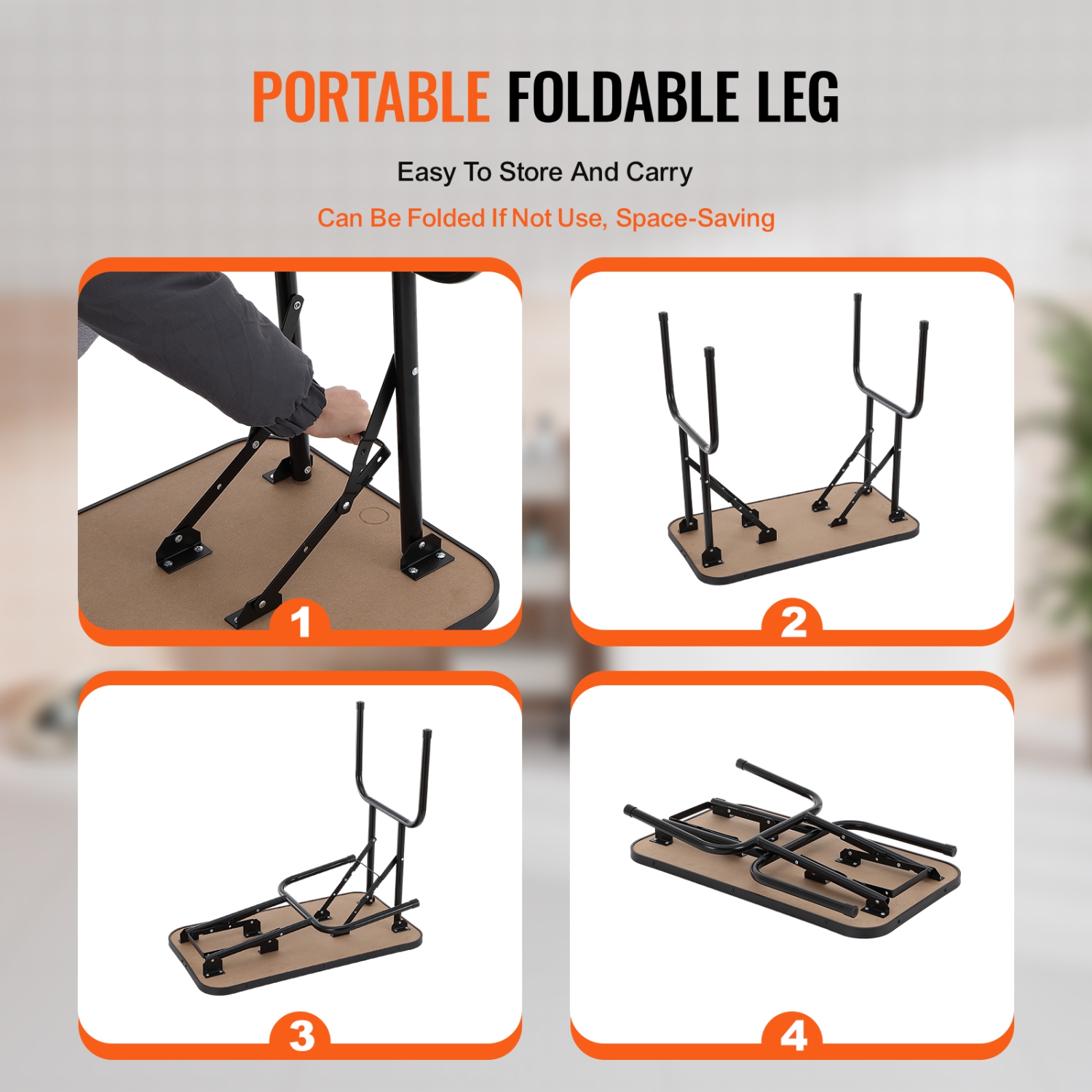 VEVOR 32''x18'' Pet Grooming Table Arm with Clamp, Dog Grooming Station, Foldable Pets Grooming Stand for Medium and Small Dogs, Free No Sit Haunch