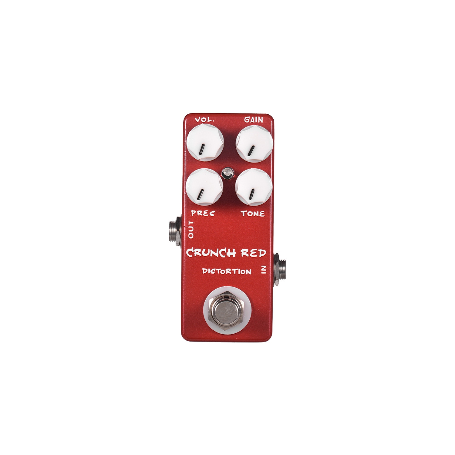 Guitar distortion effects pedal | Four-knob precision control | True bypass design | Full metal body | Suitable for beginners to professionals