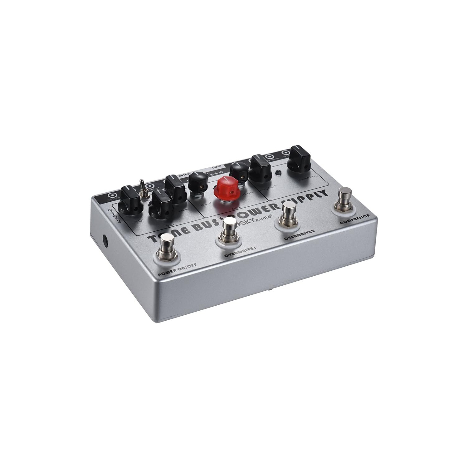 3-in-1 professional guitar effects + power supply system | Compression + double overload | 8 independent power supplies | Recording-grade tone chain