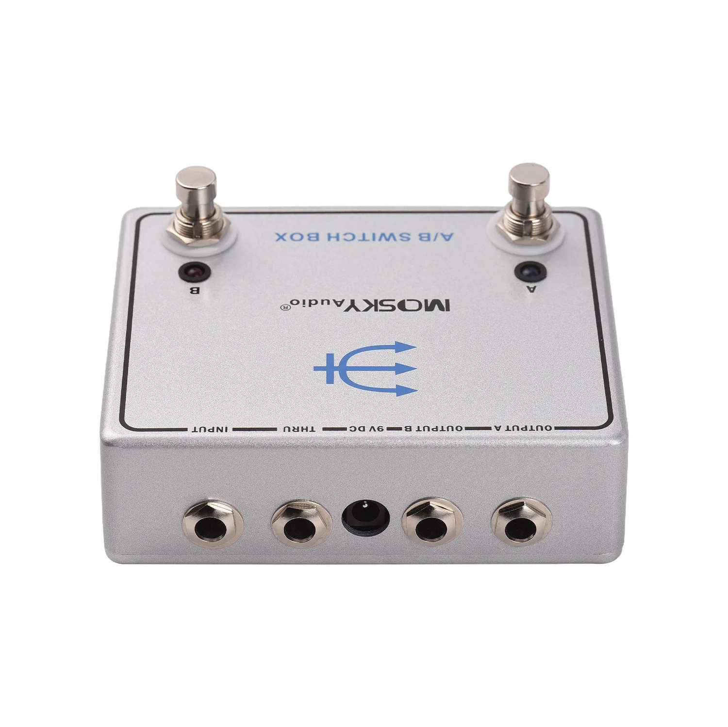 Guitar pedal effects｜A/B channel switch｜Dual signal selection｜9V power supply｜Universal for guitar/bass｜Metal body