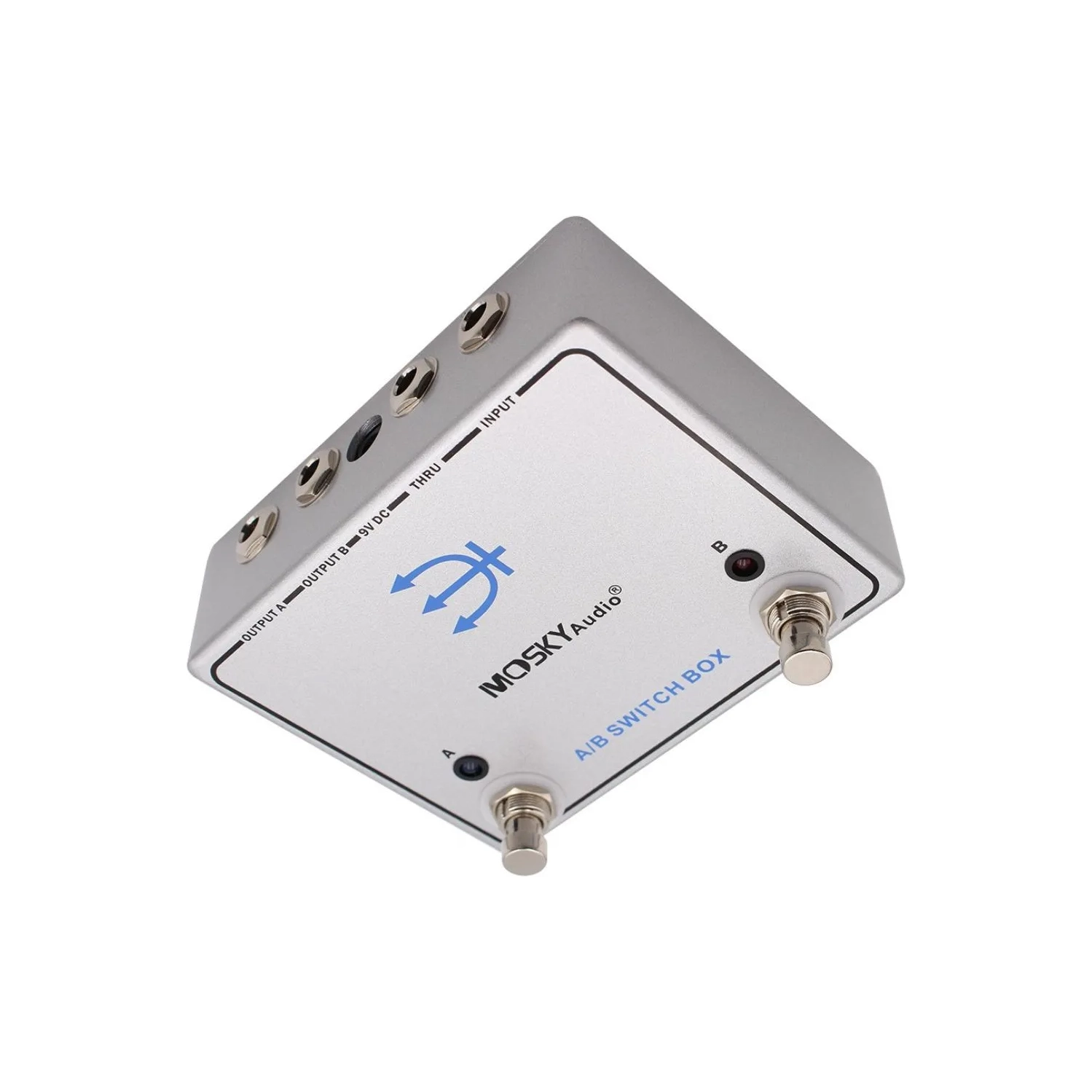 Guitar pedal effects｜A/B channel switch｜Dual signal selection｜9V power supply｜Universal for guitar/bass｜Metal body