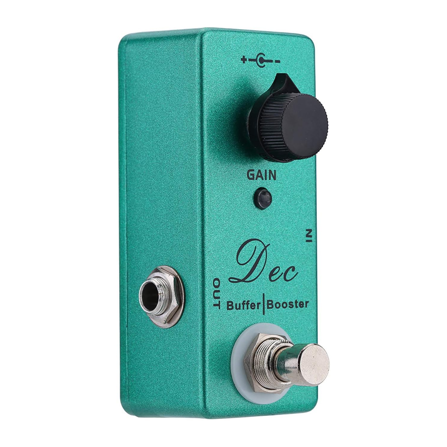 Pure sound enhancement guitar effects pedal - one-touch switching between buffer/boost mode Full metal housing Single knob control