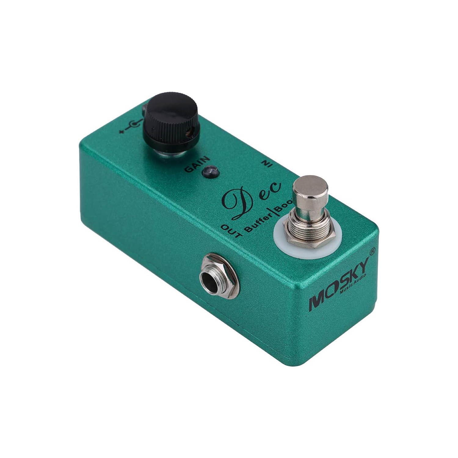 Pure sound enhancement guitar effects pedal - one-touch switching between buffer/boost mode Full metal housing Single knob control