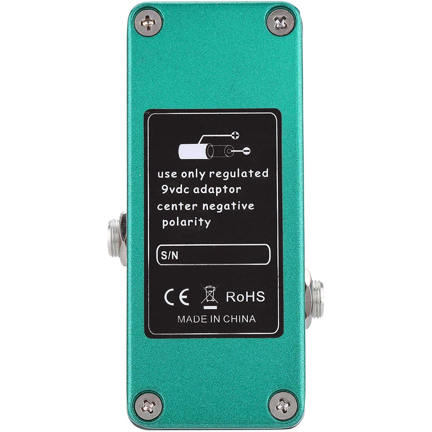 Pure sound enhancement guitar effects pedal - one-touch switching between buffer/boost mode Full metal housing Single knob control