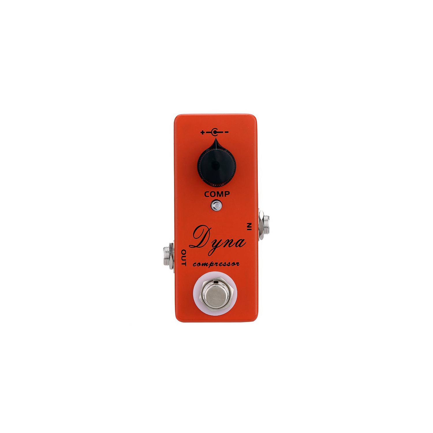 Mini Compression Guitar Effects - Lightweight Design Single Knob Sensitive Adjustment True Bypass Lossless Tone