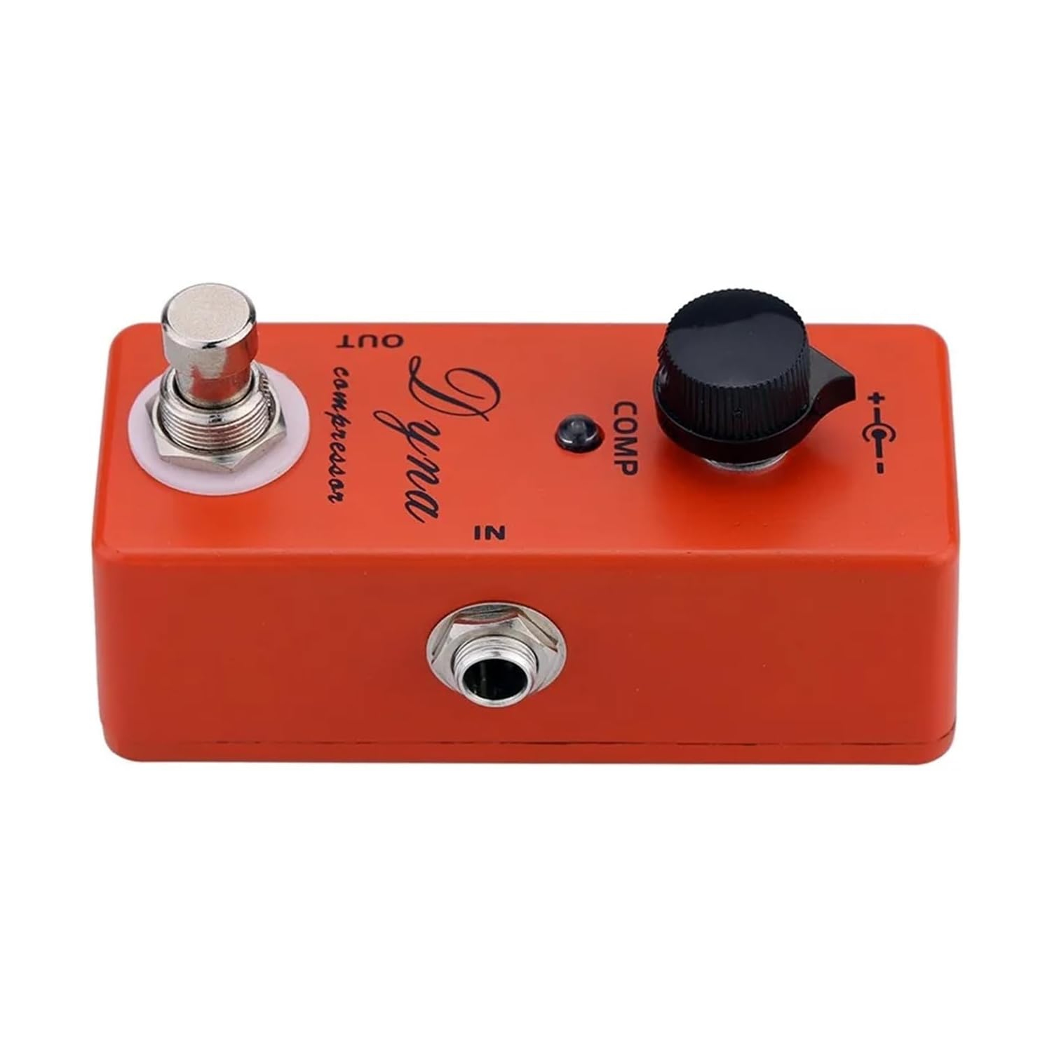 Mini Compression Guitar Effects - Lightweight Design Single Knob Sensitive Adjustment True Bypass Lossless Tone