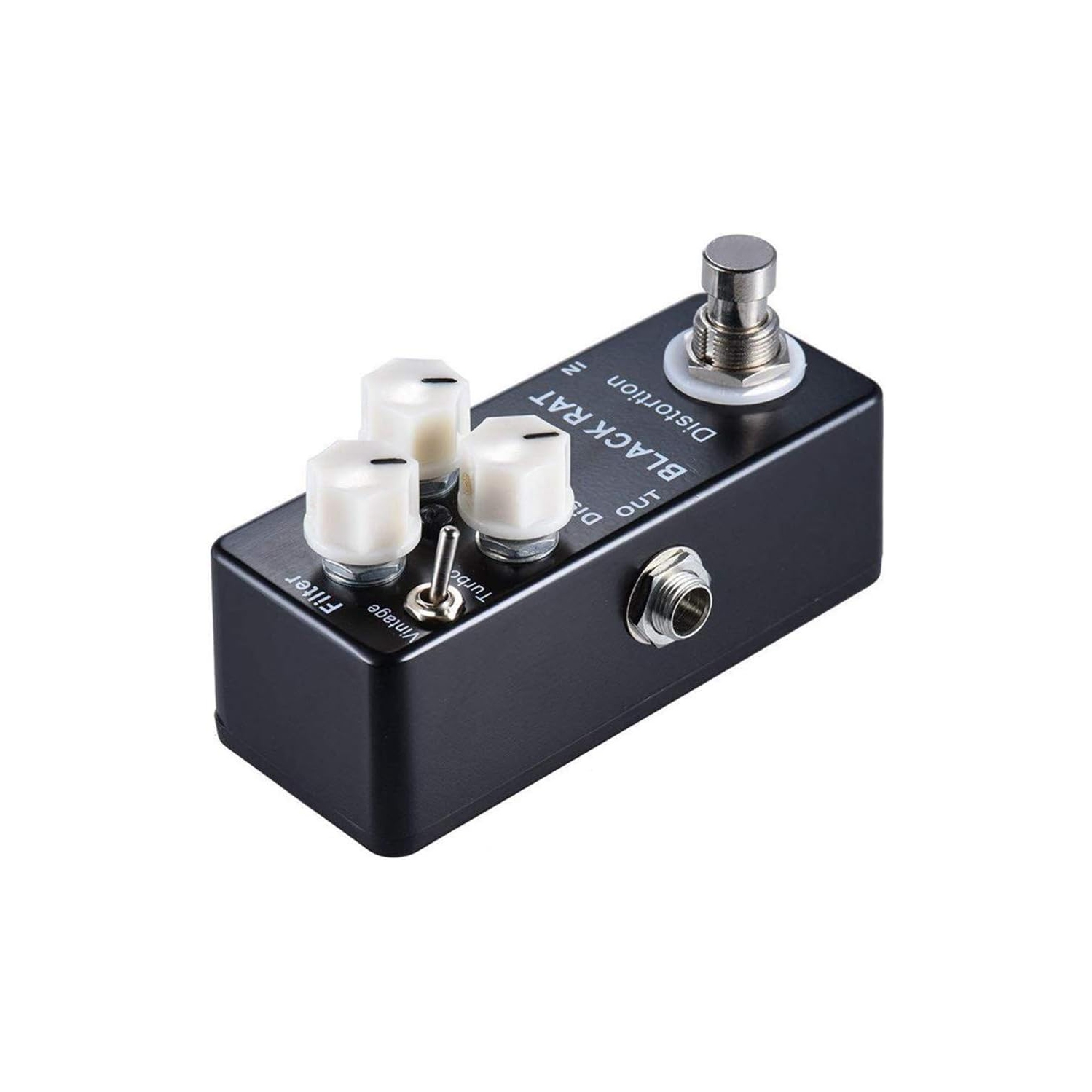Dual-mode distortion guitar effects pedal - Classic mouse sound / Turbo mouse sound switch Full analog circuit Mini metal body
