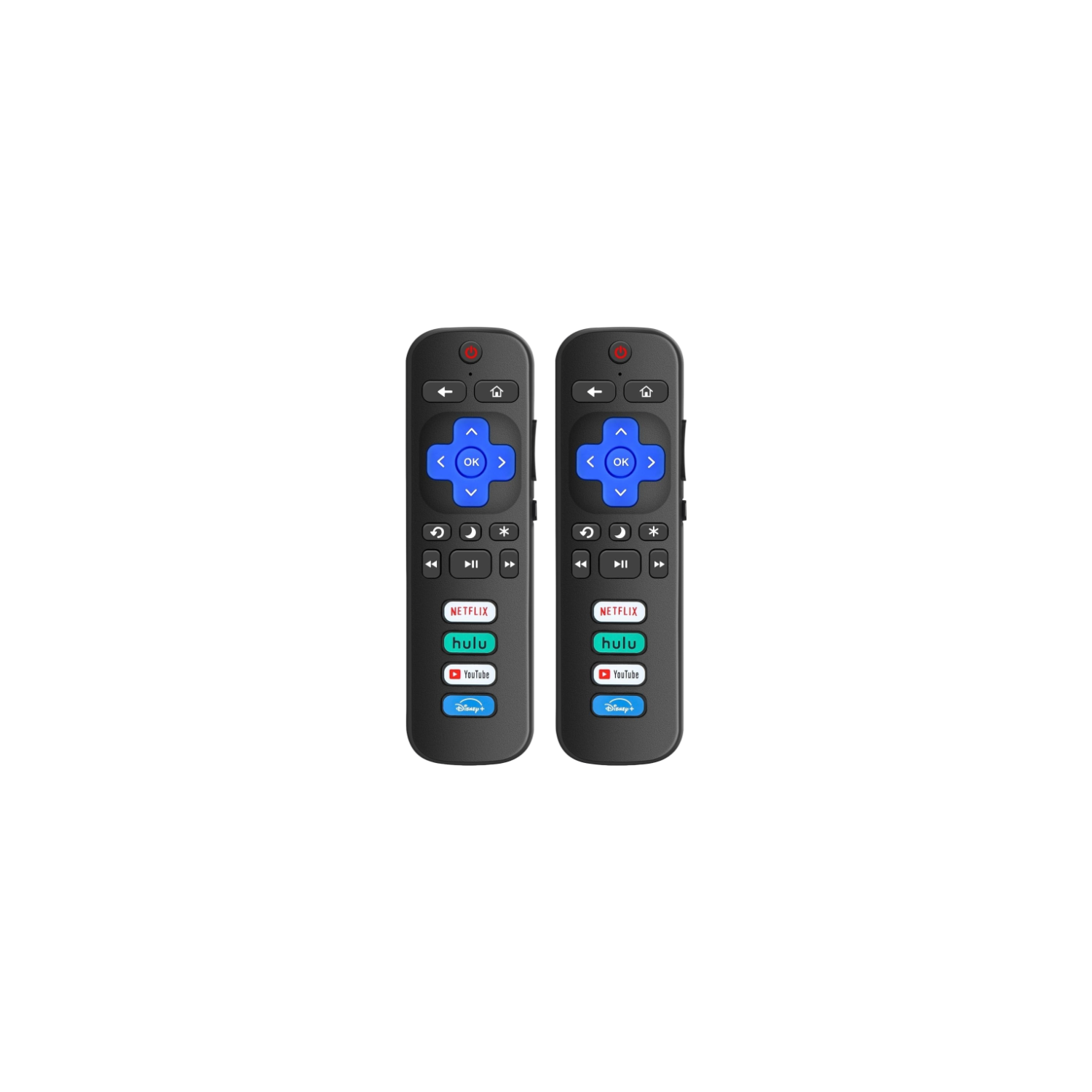 2-Pack TV Remote Control Compatible with Roku TVs