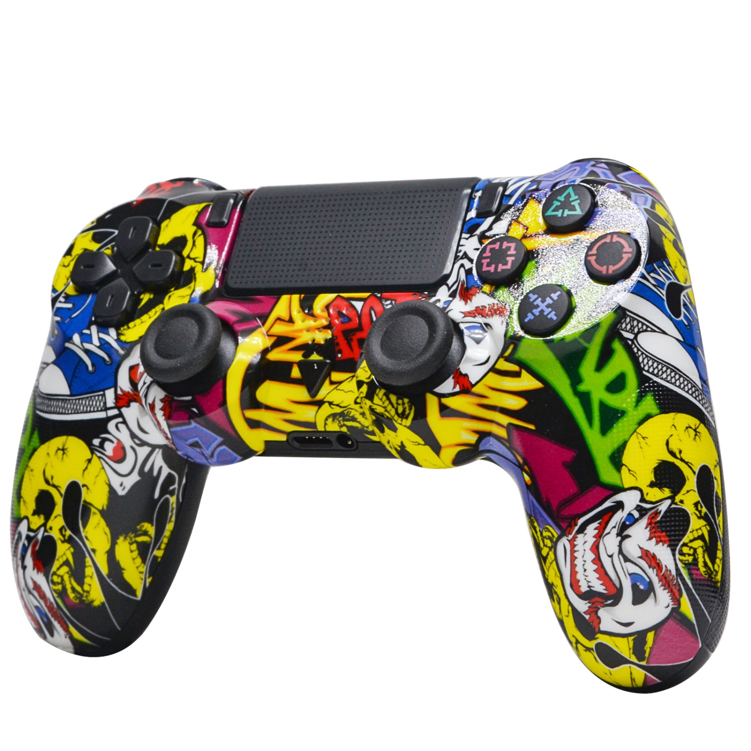 PS4 controller Bluetooth wireless professional game controller six-axis dual shock PS4 controller gyroscope somatosensory game headphone jack PC,