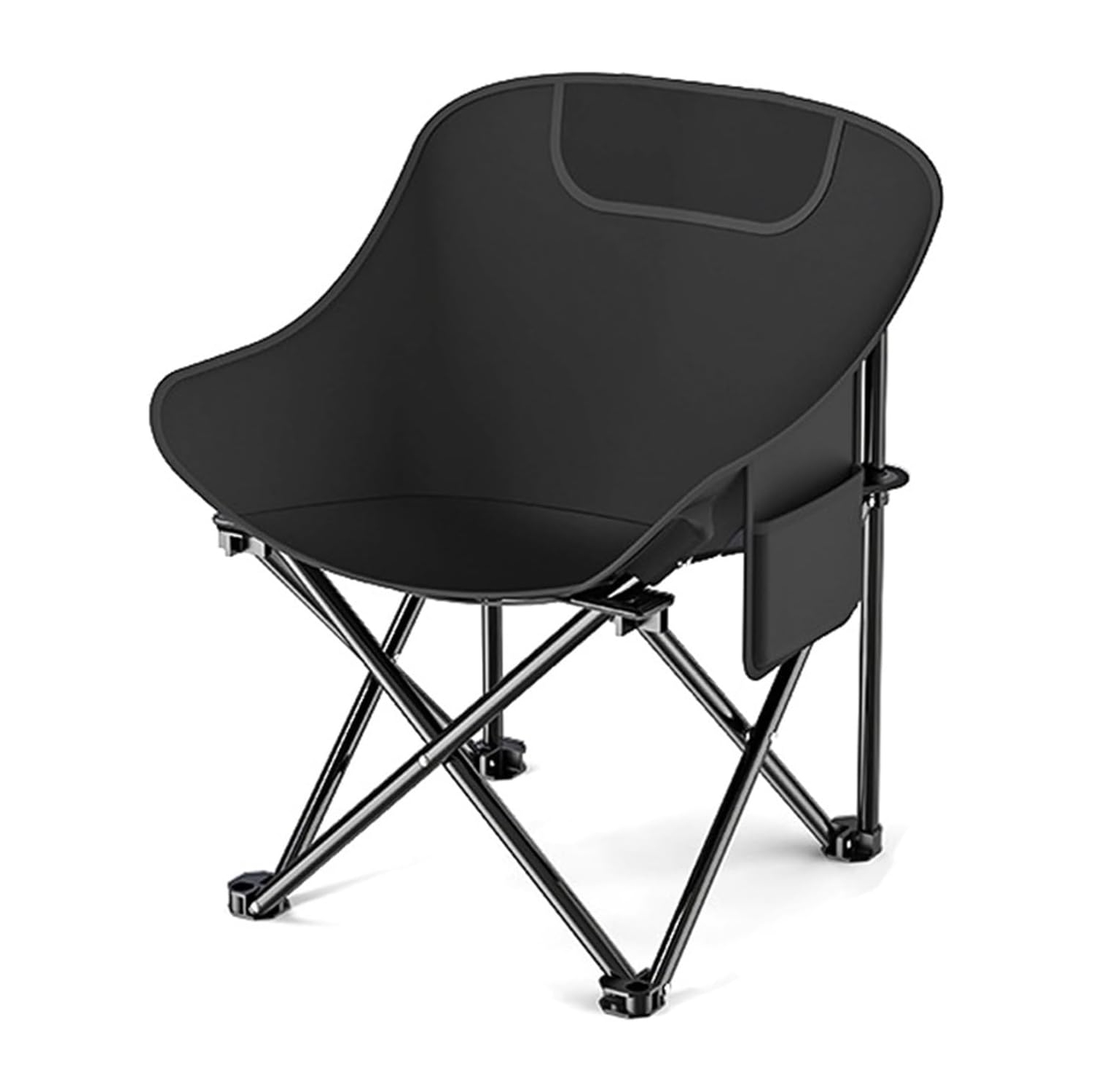 Heavy Duty Folding Camping Chair - 190kg, Compact and Portable, 600D Oxford Fabric, Suitable for Outdoor, Hiking, Fishing, Sporting Events