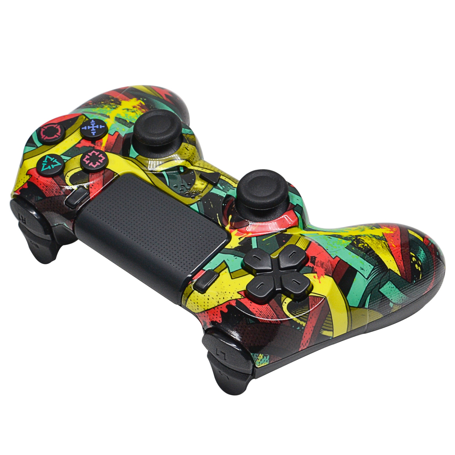 Manette PS4 manette sans fil Bluetooth manette de jeu professionnelle à six axes manette PS4 gyroscope somatosensory jeu prise casque PC, style