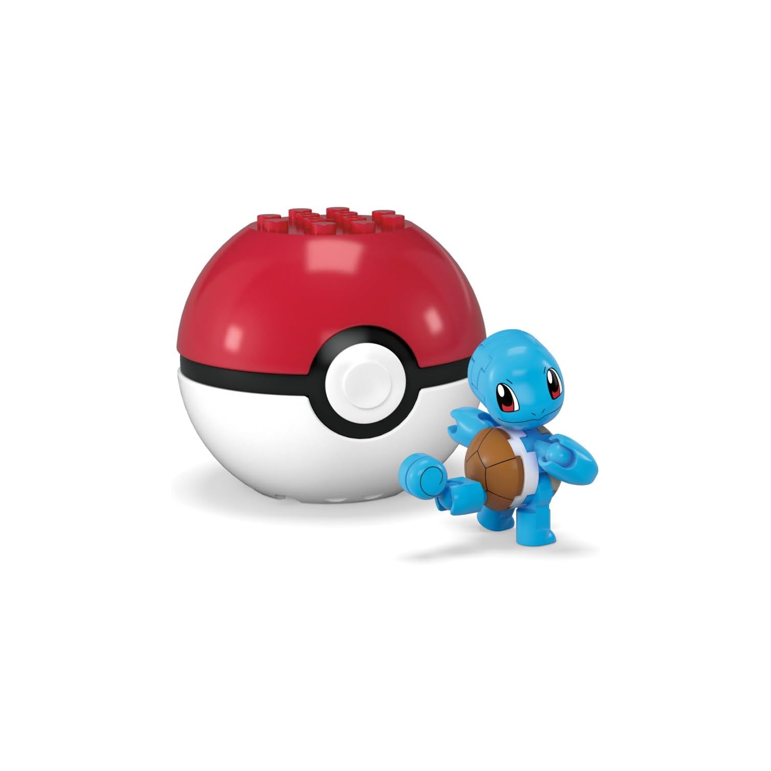 MEGA Pokémon – Jouet de construction Pokémon Evergreen Squirtle Ball pour enfants de 6 ans et plus