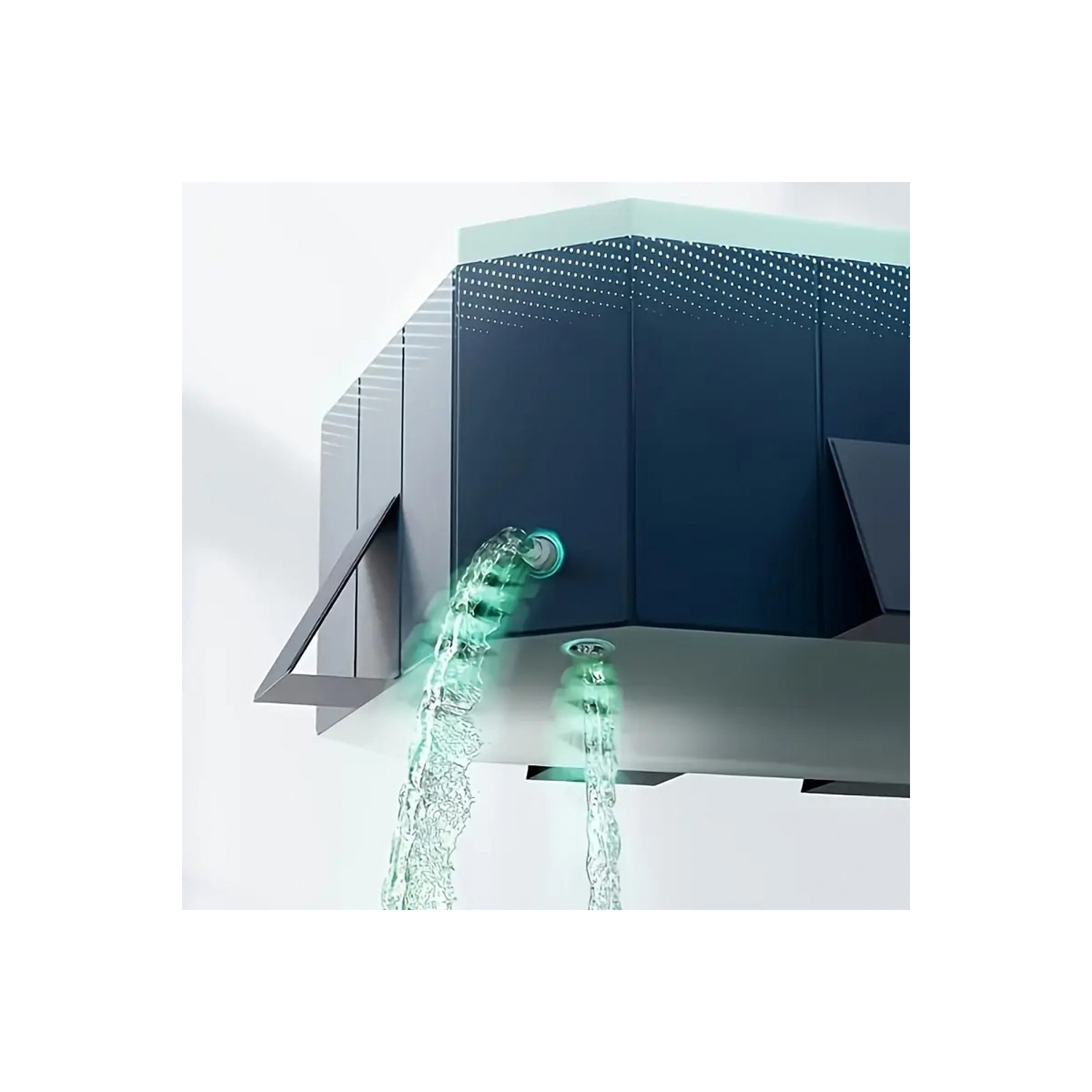 axGear Foldable Large Pool Non Inflatable Backyard Outdoor Water Fun