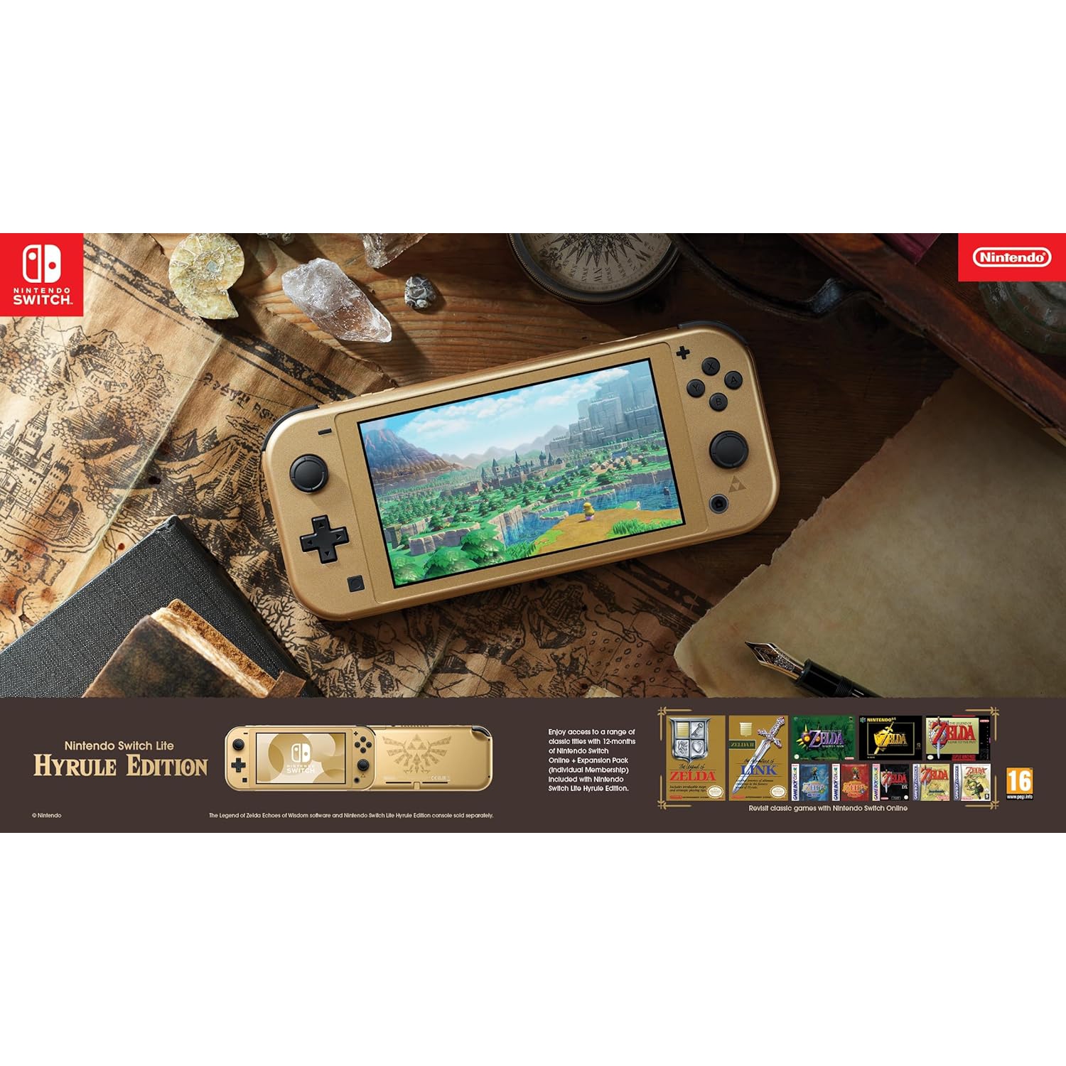 Open Box Nintendo Switch™ Lite: Hyrule Edition - GOLD | Best Buy