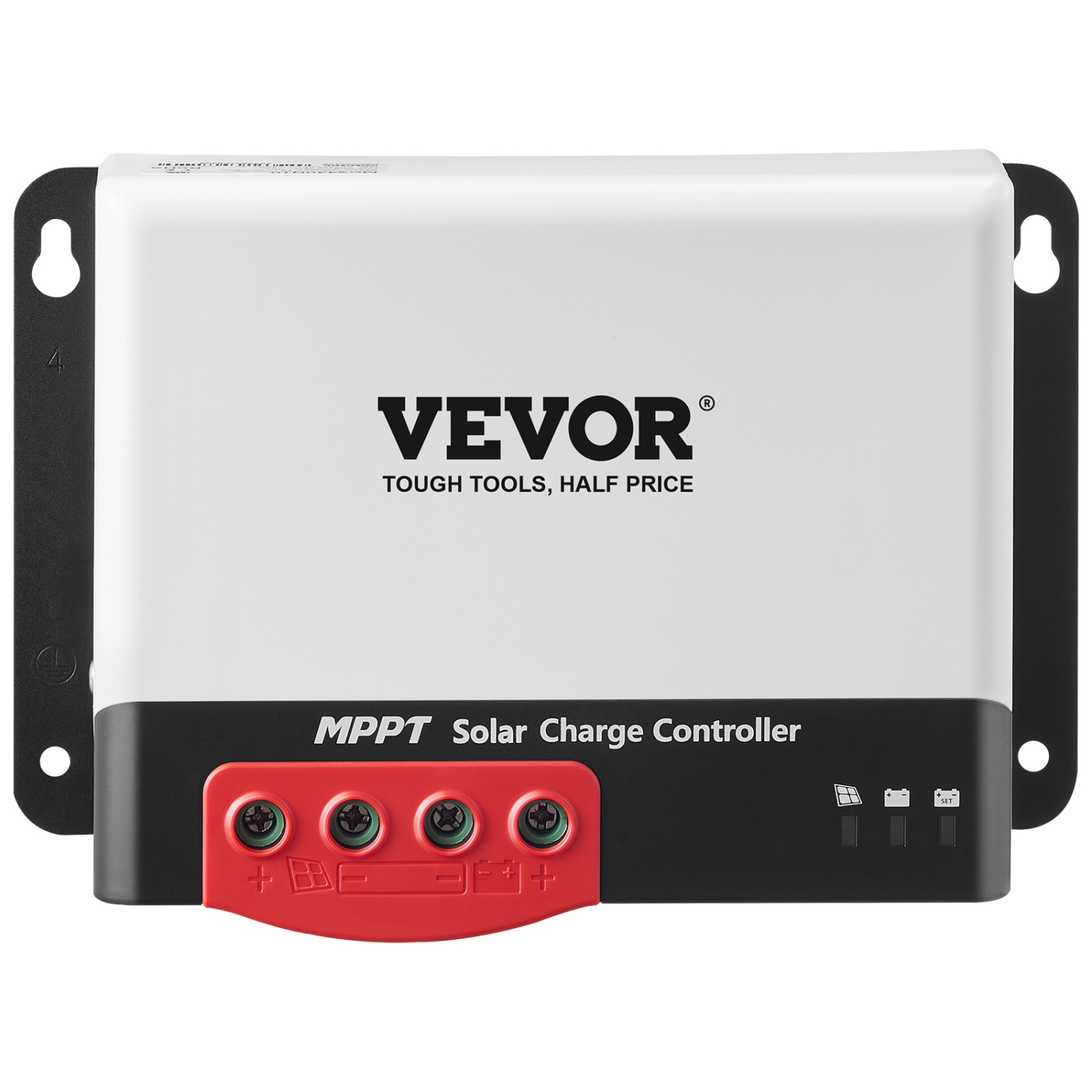 VEVOR 50A MPPT Solar Charge Controller,12V / 24V Auto DC Input,Solar Panel Regulator Charger with Bluetooth Module,98% Charging Efficiency,