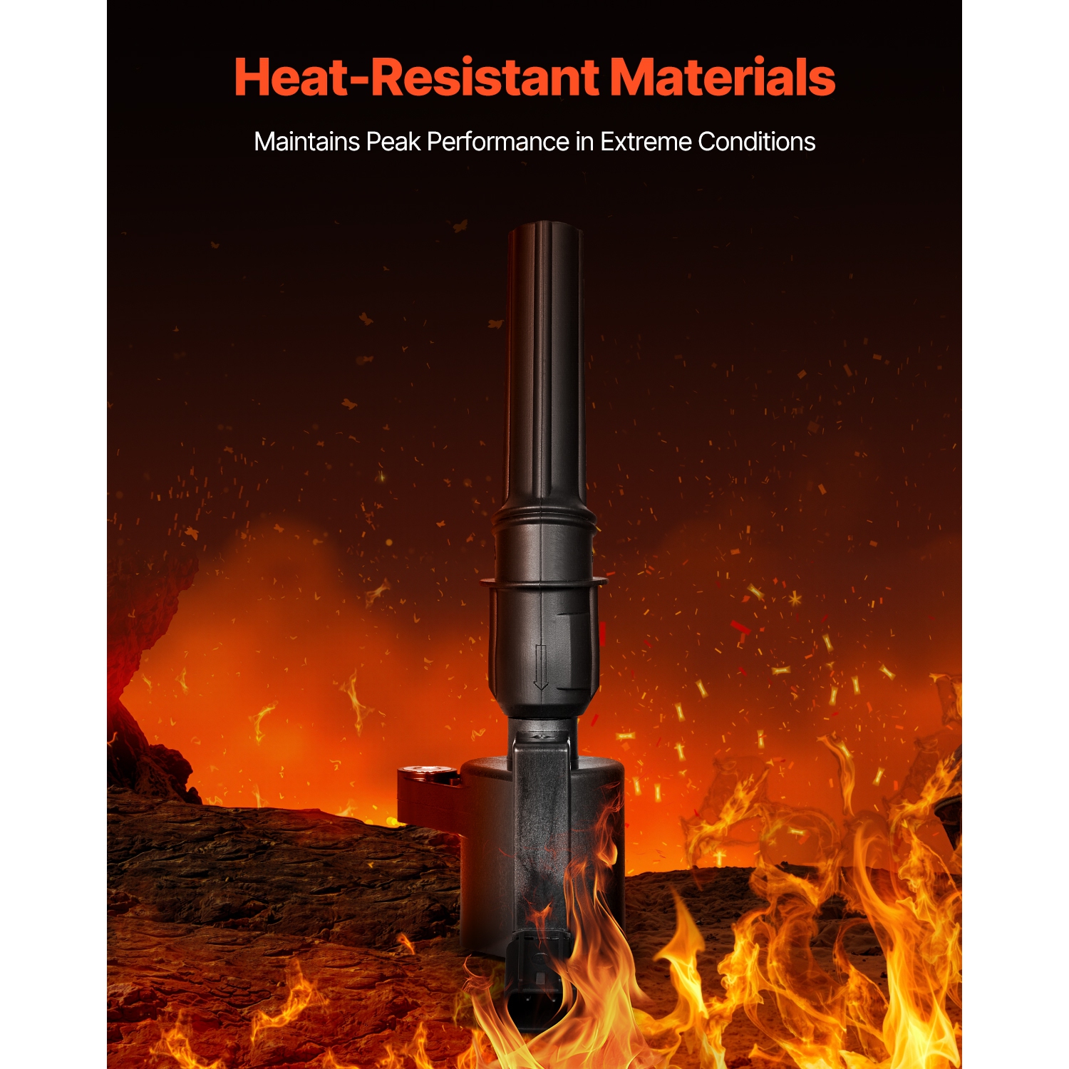 VEVOR Ignition Coil Pack, Set of 8, Compatible with Ford E150 E250 E350 Econoline Super Duty Excursion Expedition F150 VPG MV-1 Lincoln Navigator,